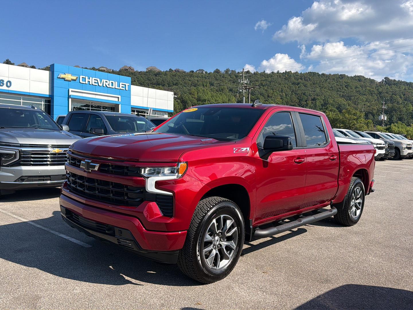 Radiant Red Tintcoat 2023 Chevrolet Silverado 1500 Pickup Truck Four-Wheel Drive Automatic