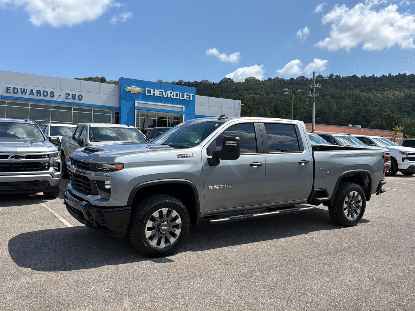 Sterling Gray Metallic 2025 Chevrolet Silverado 2500HD Pickup Truck Four-Wheel Drive Automatic