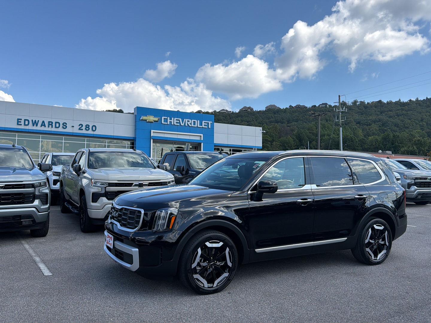 Ebony Black 2025 Kia Telluride SUV / Crossover Front-Wheel Drive Automatic