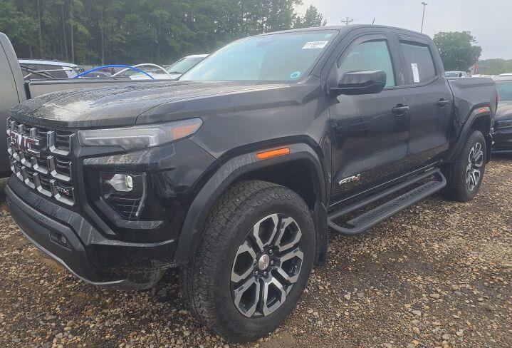 Onyx Black 2024 GMC Canyon Pickup Truck Four-Wheel Drive 8-Speed Automatic