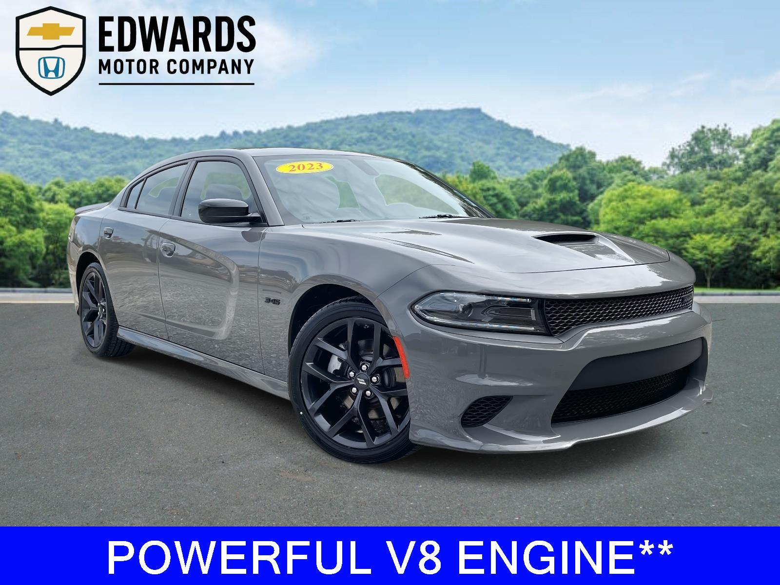 Destroyer Gray Clearcoat 2023 Dodge Charger R/T RWD Sedan Rear-Wheel Drive 8-Speed Automatic