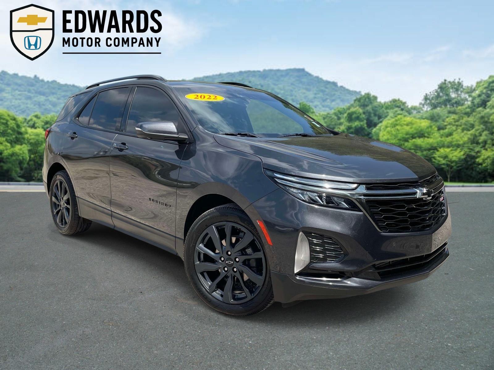 Iron Gray Metallic 2022 Chevrolet Equinox RS with 1RS FWD SUV / Crossover Front-Wheel Drive 6-Speed Automatic Overdrive