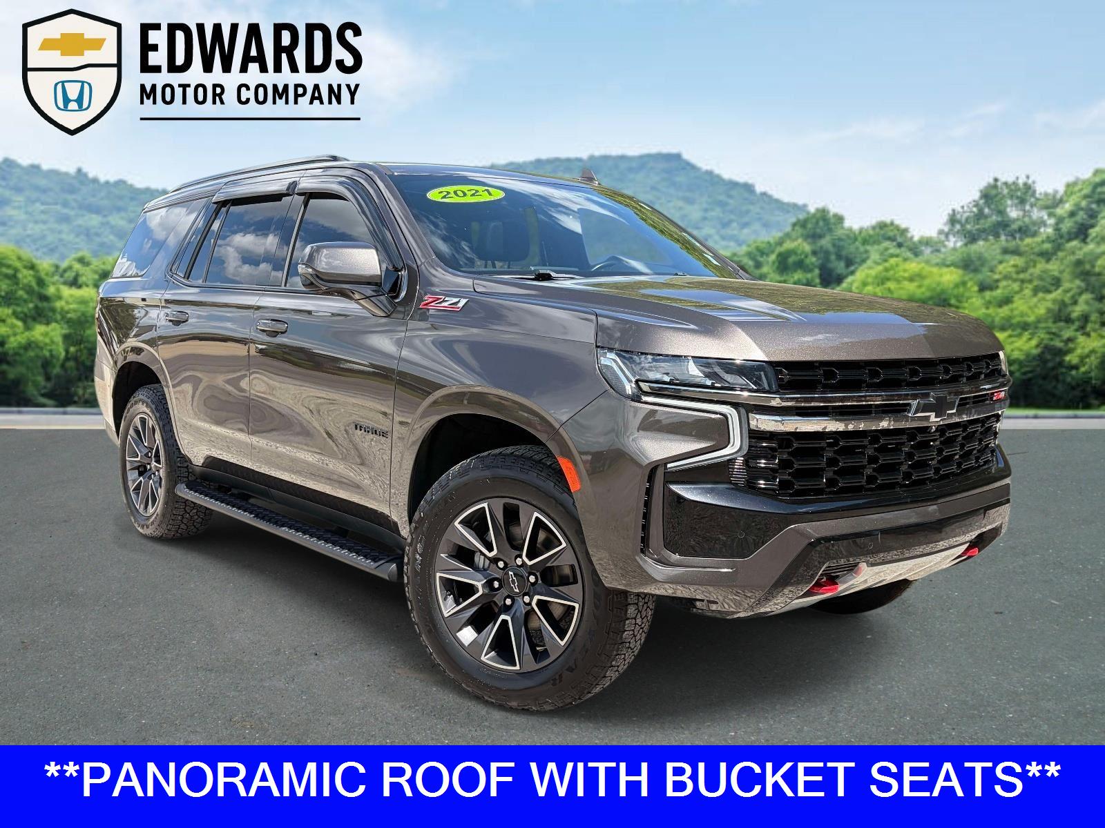 Graywood Metallic 2021 Chevrolet Tahoe Z71 4WD SUV / Crossover Four-Wheel Drive Automatic