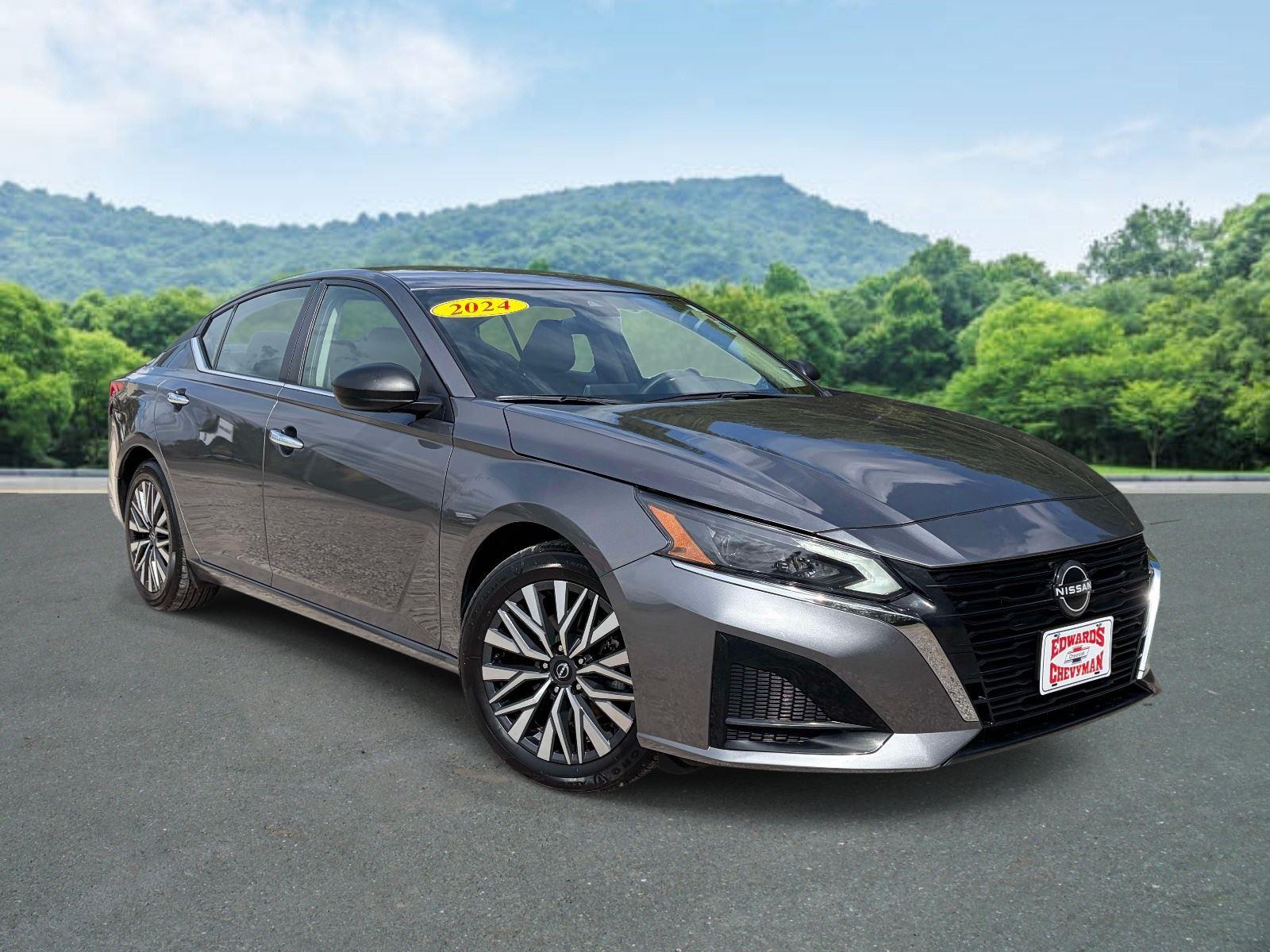 Gray (Gun Metallic) 2024 Nissan Altima 2.5 SV FWD Sedan Front-Wheel Drive Continuously Variable Transmission