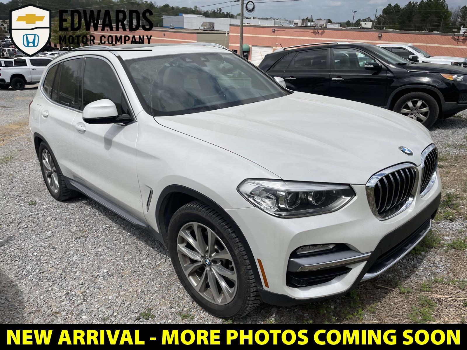 Mineral White Metallic 2019 BMW X3 xDrive30i AWD SUV / Crossover All-Wheel Drive Automatic