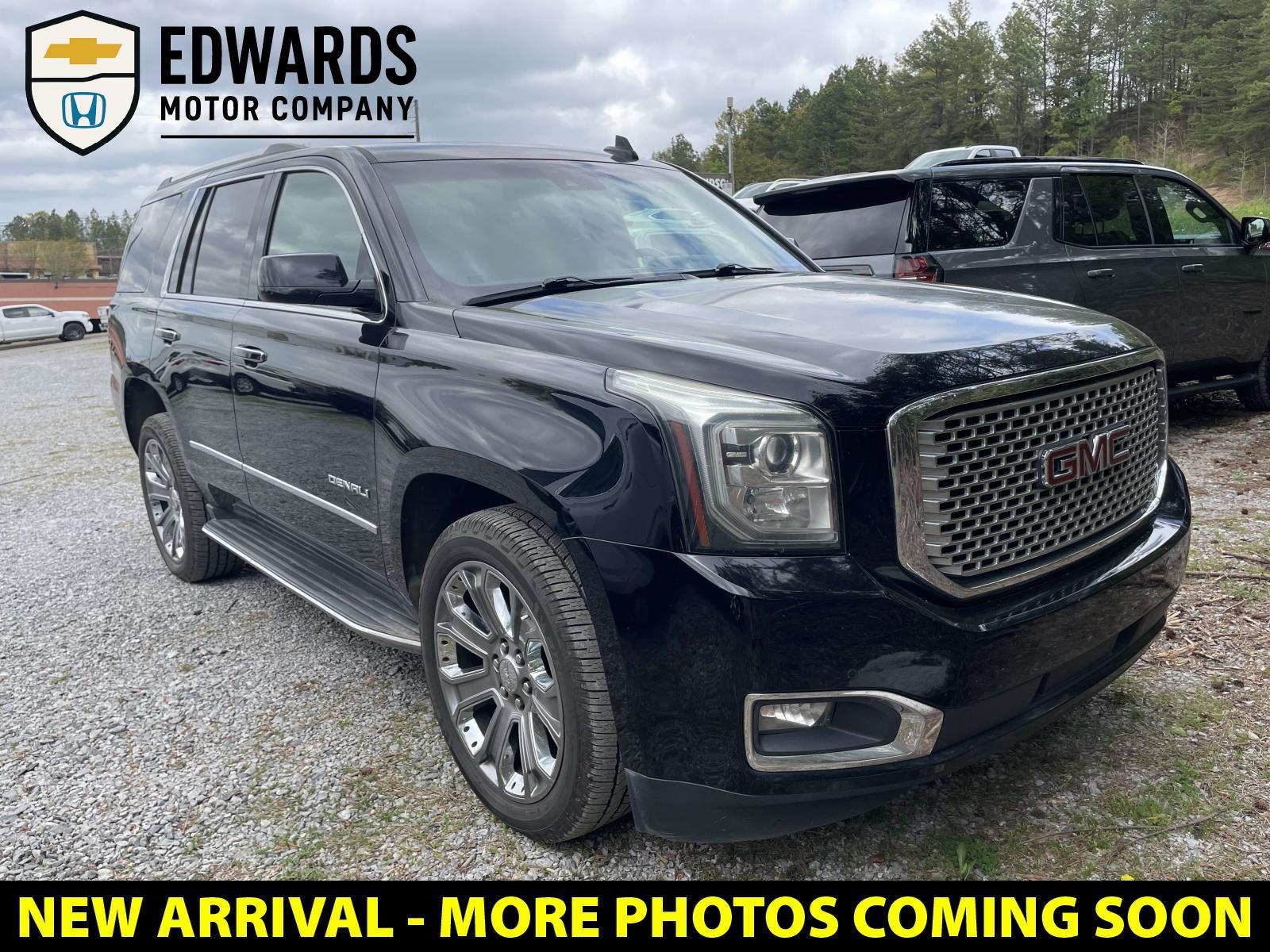 Onyx Black 2016 GMC Yukon Denali 4WD SUV / Crossover Four-Wheel Drive 8-Speed Automatic