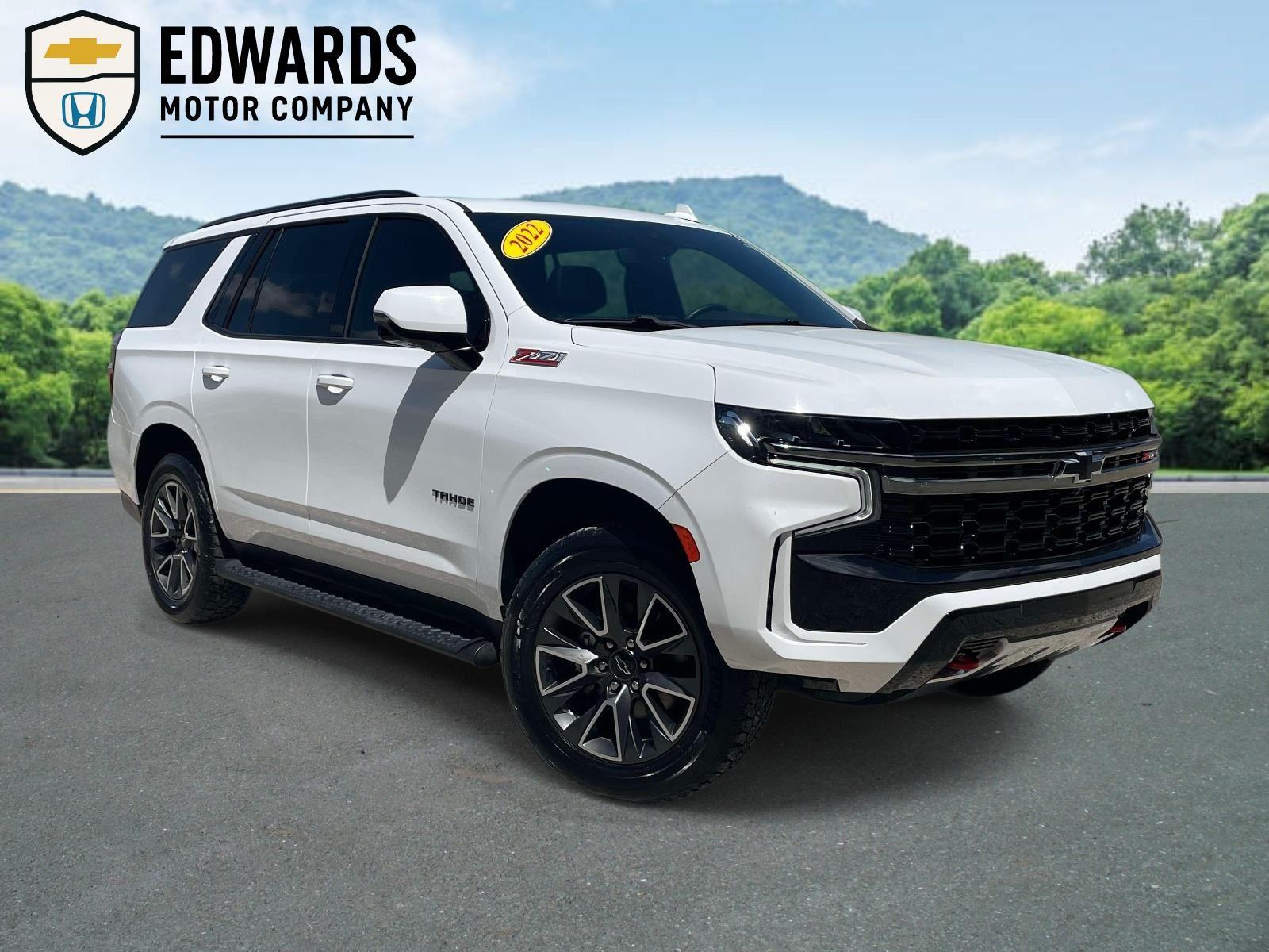 Summit White 2022 Chevrolet Tahoe Z71 4WD SUV / Crossover Four-Wheel Drive Automatic