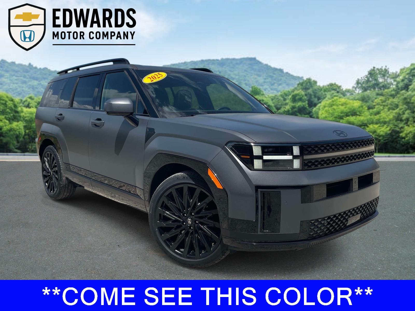 Ecotronic Gray Matte 2025 Hyundai Santa Fe Calligraphy FWD SUV / Crossover Front-Wheel Drive Automatic