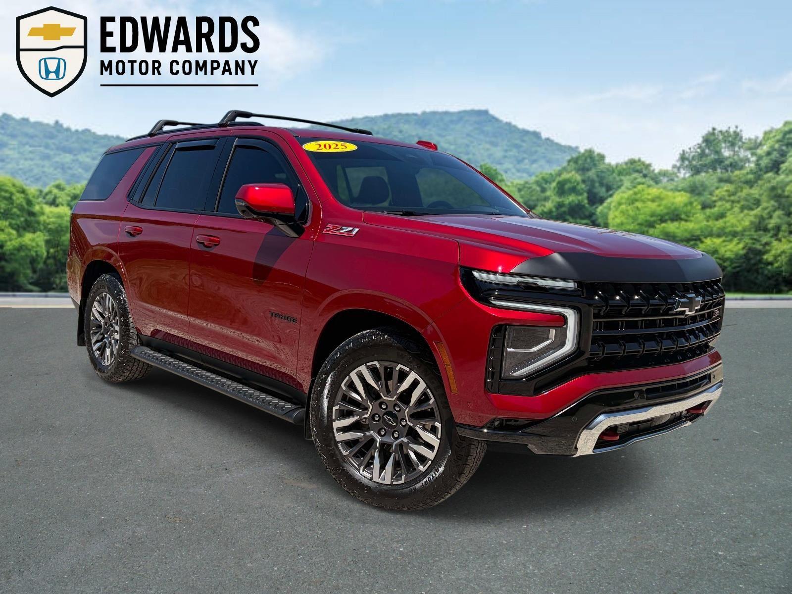 Radiant Red Tintcoat 2025 Chevrolet Tahoe Z71 4WD SUV / Crossover Four-Wheel Drive Automatic