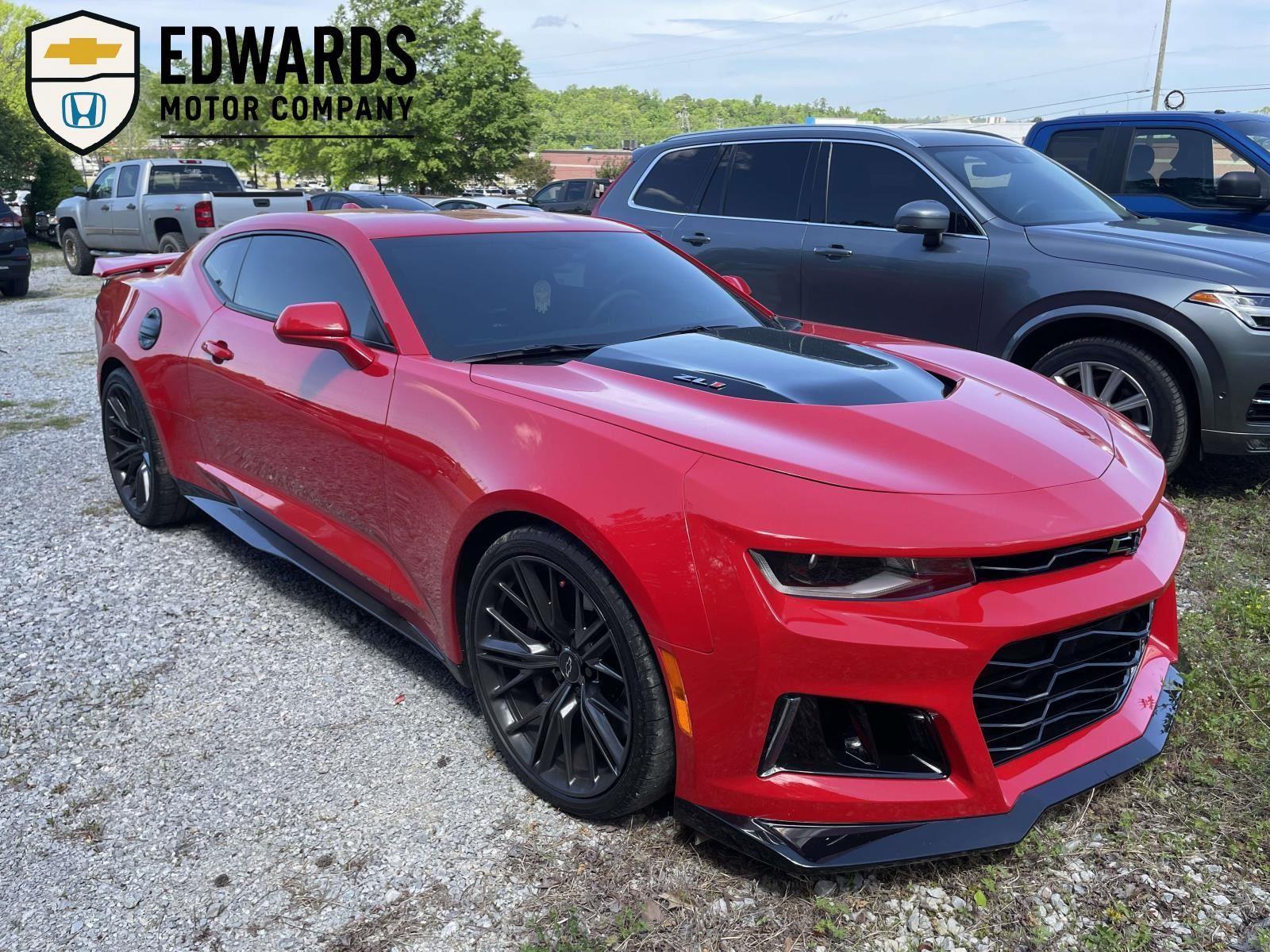 Red Hot 2022 Chevrolet Camaro ZL1 Coupe RWD Coupe Rear-Wheel Drive Automatic