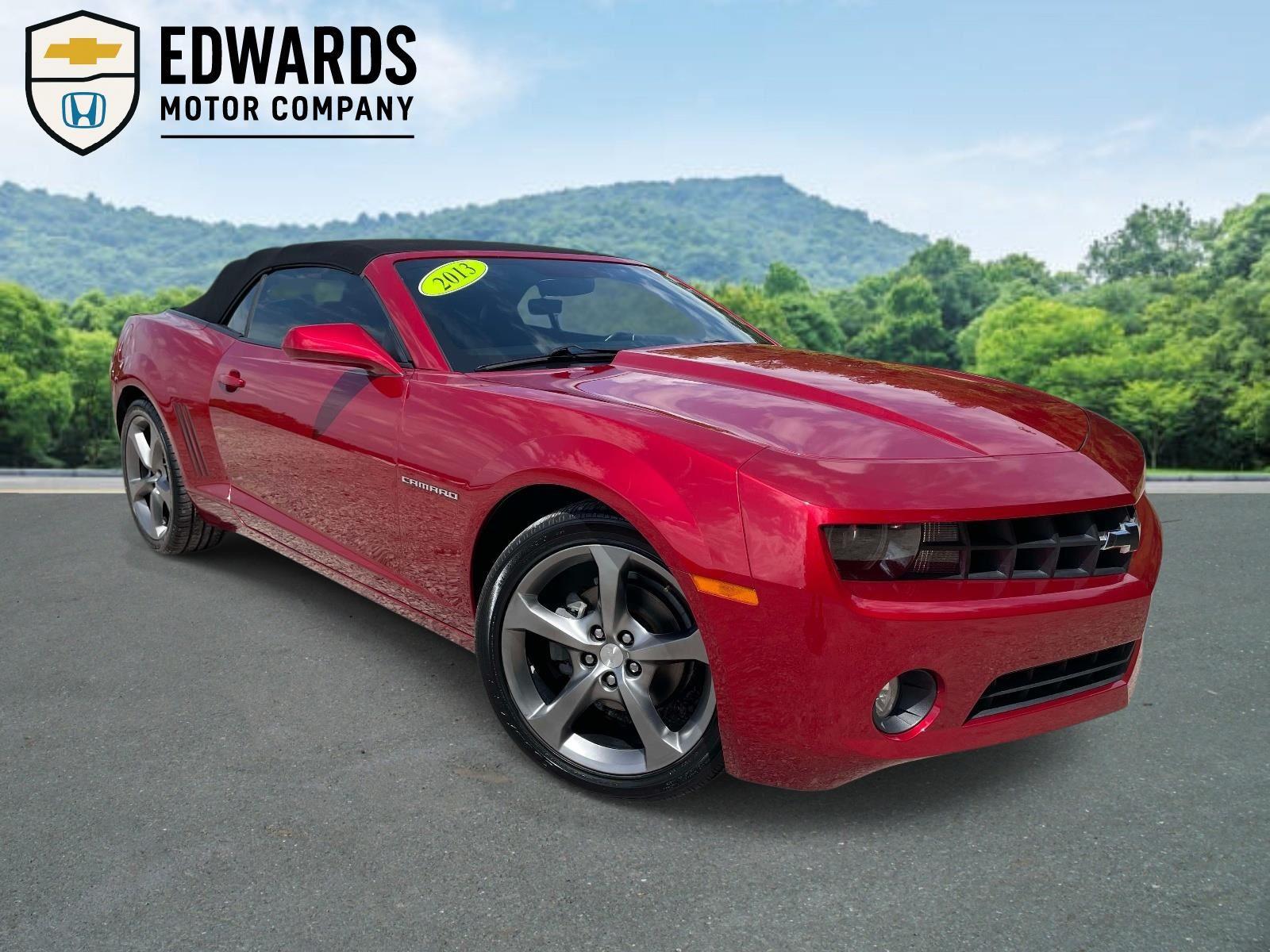 Crystal Red Tintcoat 2013 Chevrolet Camaro 2LT Convertible RWD Convertible Rear-Wheel Drive 6-Speed Automatic