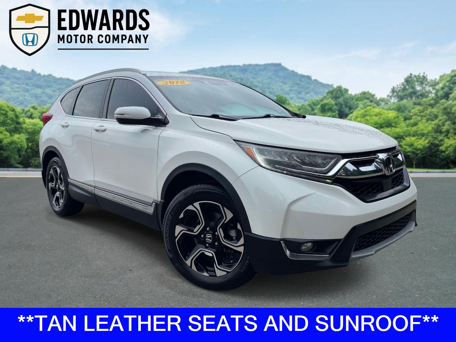 White Diamond Pearl 2018 Honda CR-V SUV / Crossover Front-Wheel Drive Continuously Variable Transmission