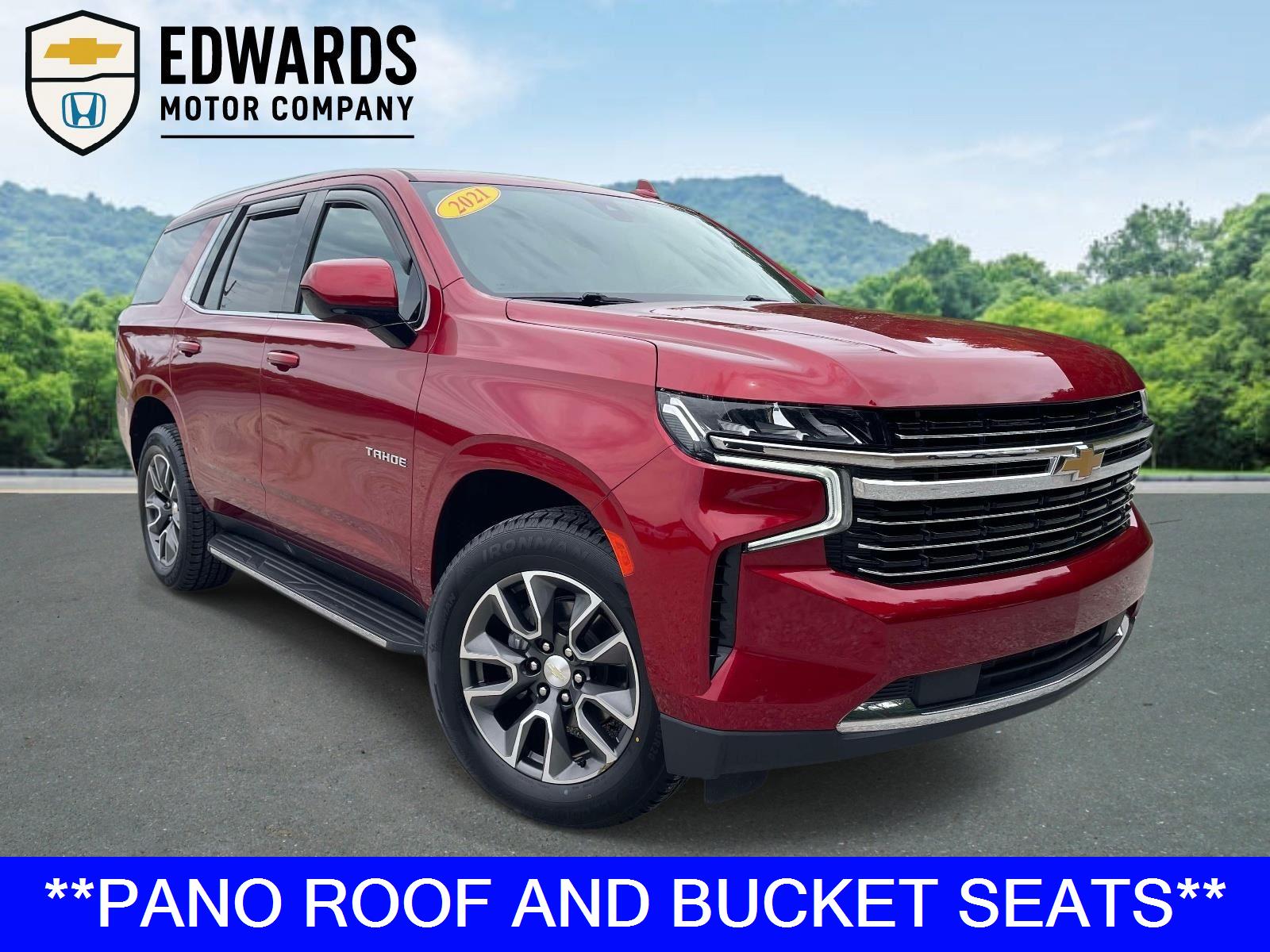 Cherry Red Tintcoat 2021 Chevrolet Tahoe LT RWD SUV / Crossover 4X2 Automatic