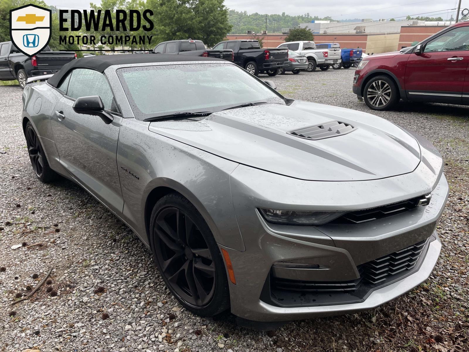 Gray 2023 Chevrolet Camaro 1SS Convertible RWD Convertible Rear-Wheel Drive Automatic