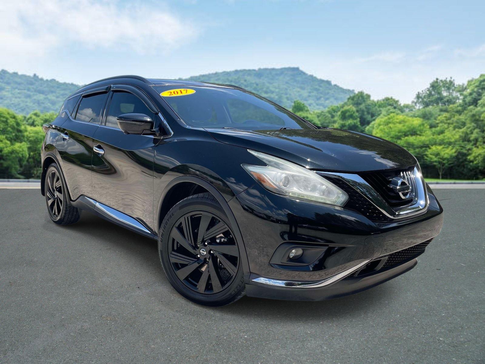 Gray (Magnetic Black Metallic) 2017 Nissan Murano Platinum SUV / Crossover Front-Wheel Drive Continuously Variable Transmission