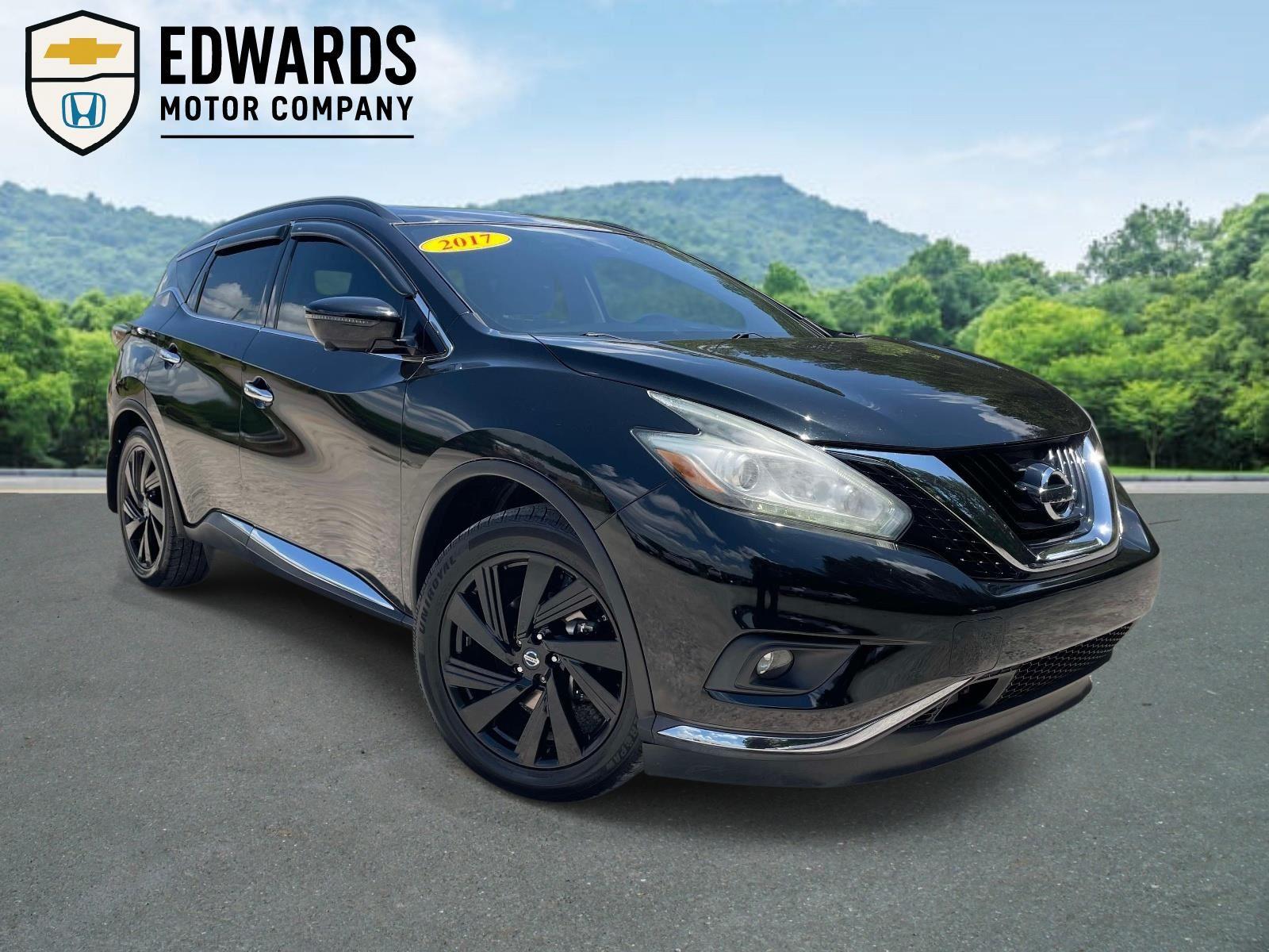 Gray (Magnetic Black Metallic) 2017 Nissan Murano Platinum SUV / Crossover Front-Wheel Drive Continuously Variable Transmission
