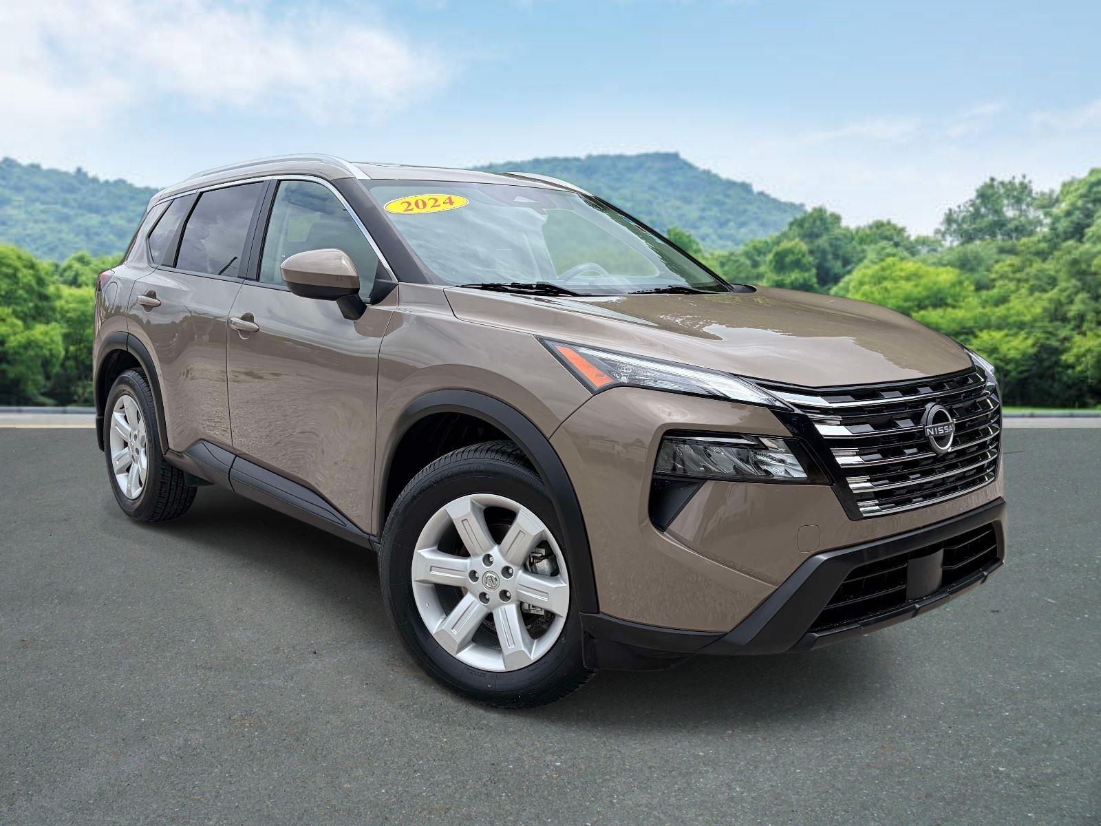 Baja Storm Metallic 2024 Nissan Rogue SV FWD SUV / Crossover Front-Wheel Drive Continuously Variable Transmission