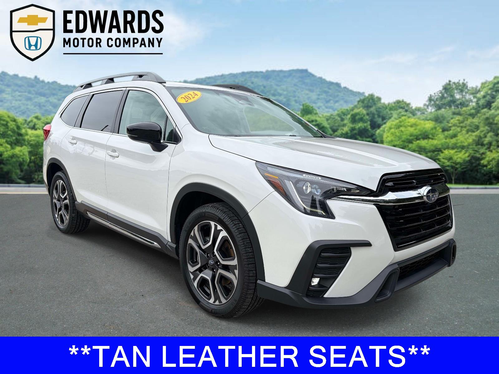 Crystal White Pearl 2024 Subaru Ascent Limited 7-Passenger AWD SUV / Crossover All-Wheel Drive Continuously Variable Transmission
