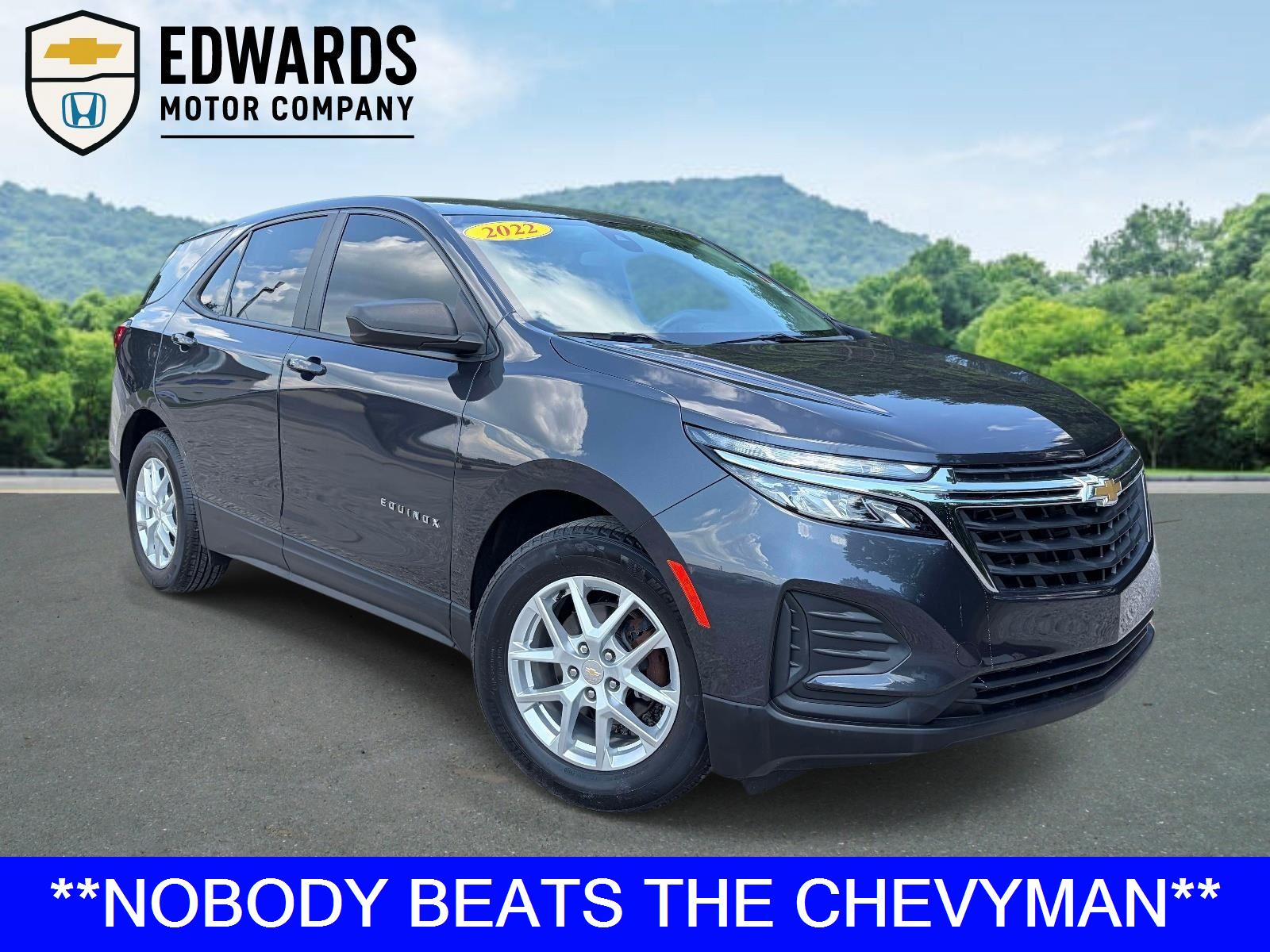 Iron Gray Metallic 2022 Chevrolet Equinox LS FWD with 1LS SUV / Crossover Front-Wheel Drive 6-Speed Automatic Overdrive