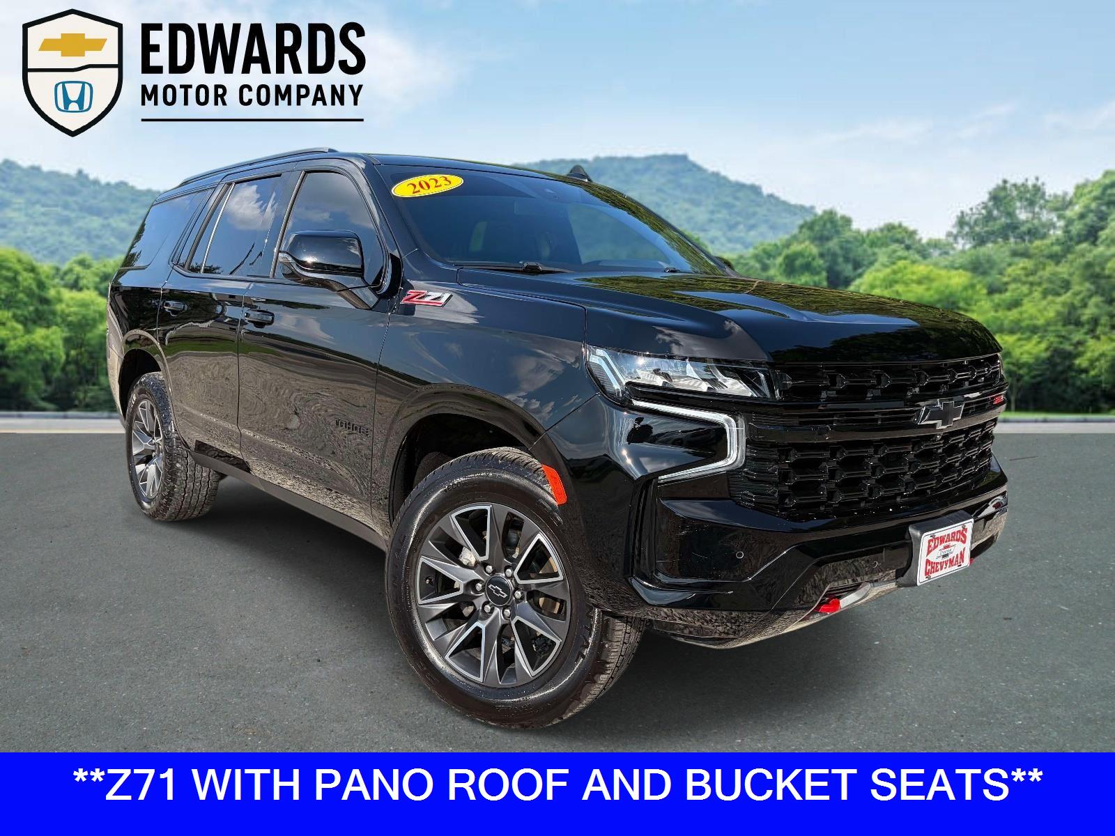 Black 2023 Chevrolet Tahoe Z71 4WD SUV / Crossover Four-Wheel Drive Automatic
