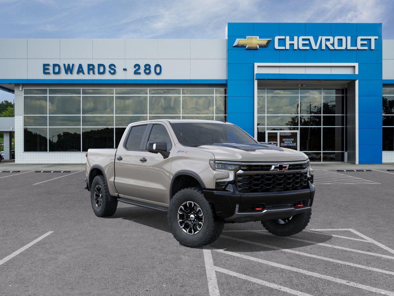White Sands 2026 Chevrolet Silverado 1500 ZR2 Crew Cab 4WD Pickup Truck Four-Wheel Drive Automatic