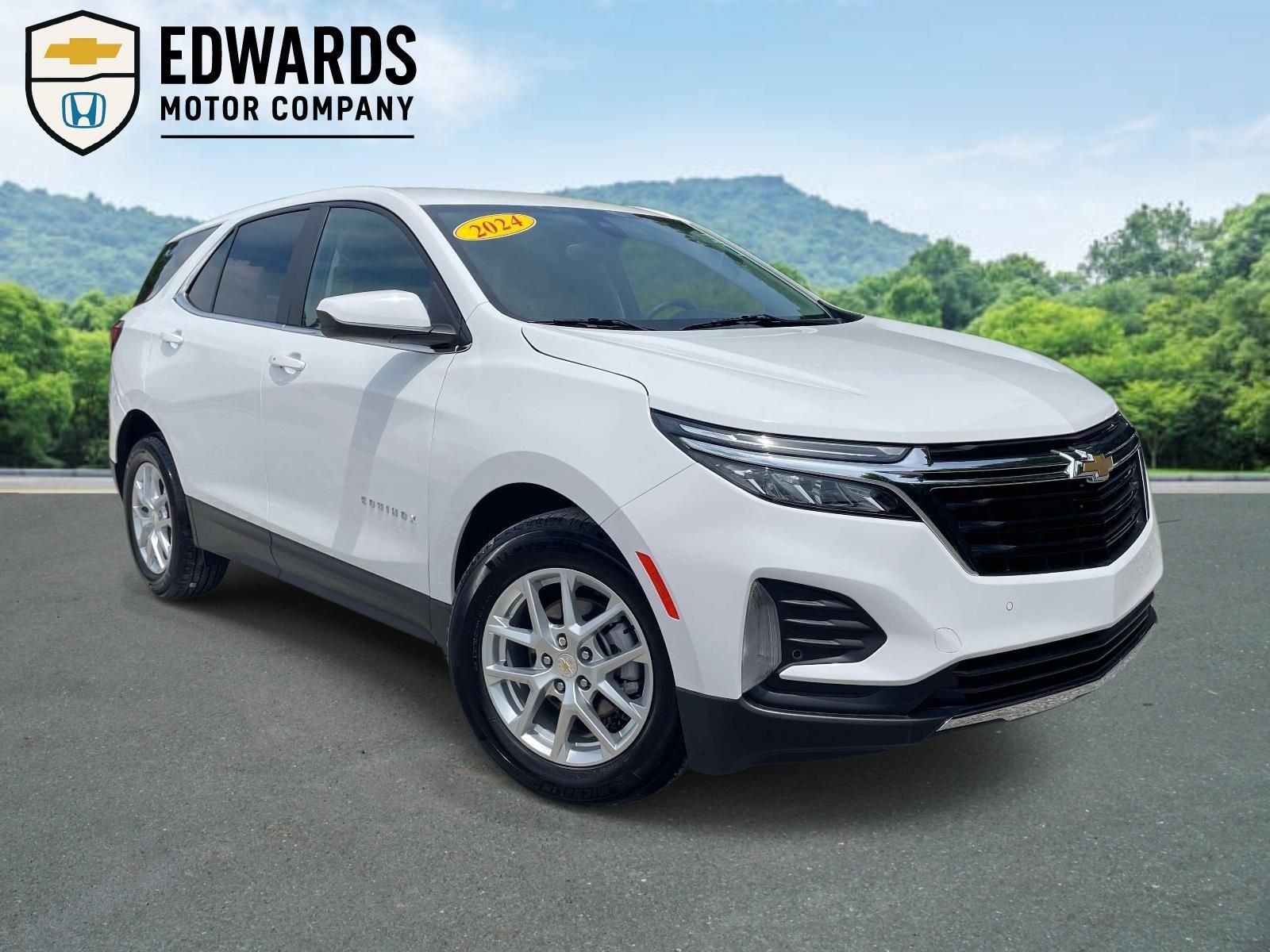 Summit White 2024 Chevrolet Equinox LT FWD with 1LT SUV / Crossover Front-Wheel Drive 6-Speed Automatic Overdrive