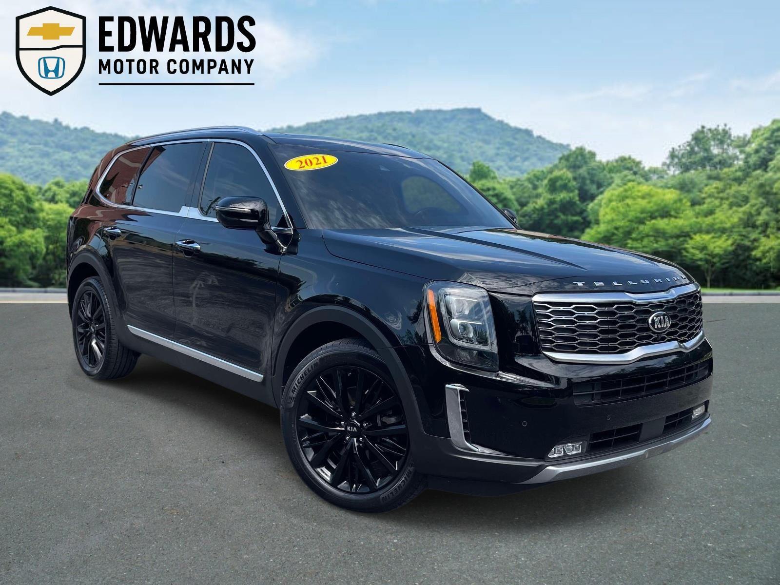 Ebony Black 2021 Kia Telluride SUV / Crossover Front-Wheel Drive Automatic