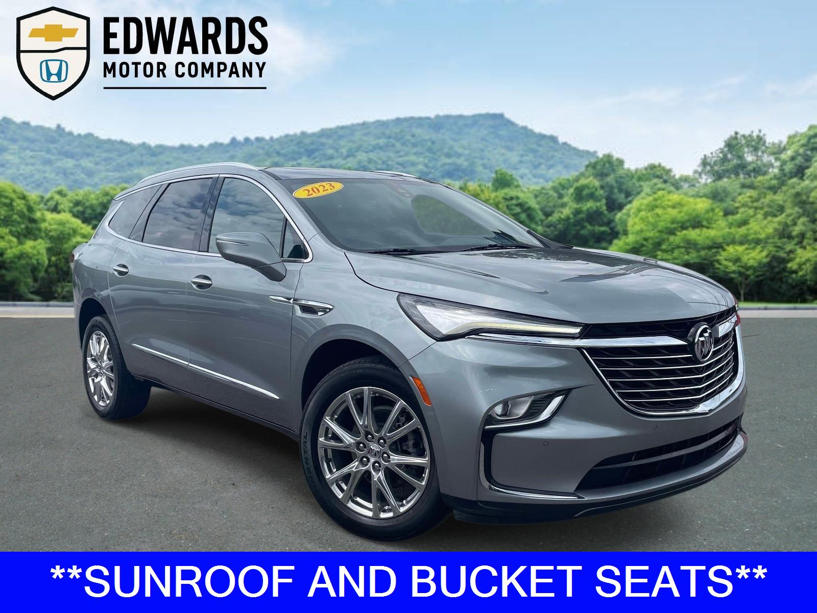 Moonstone Gray Metallic 2023 Buick Enclave SUV / Crossover Front-Wheel Drive 9-Speed Automatic