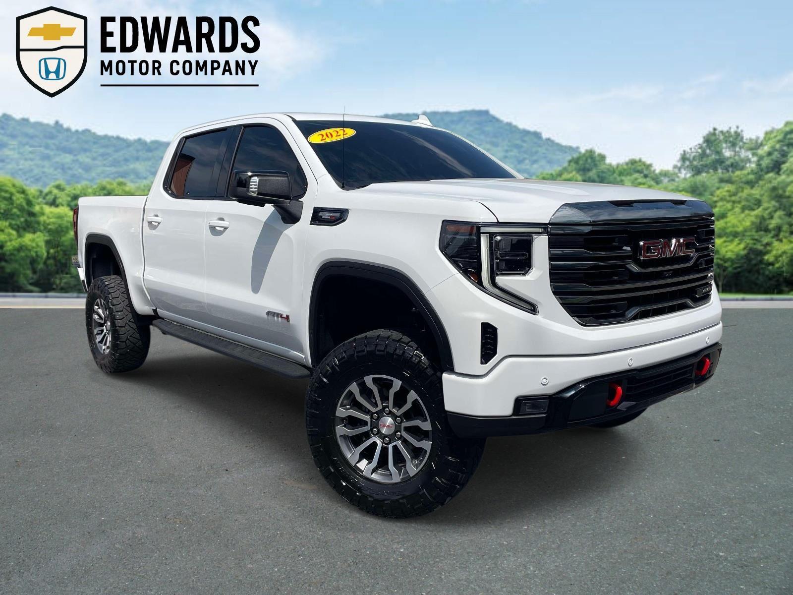 Summit White 2022 GMC Sierra 1500 Pickup Truck Four-Wheel Drive Automatic