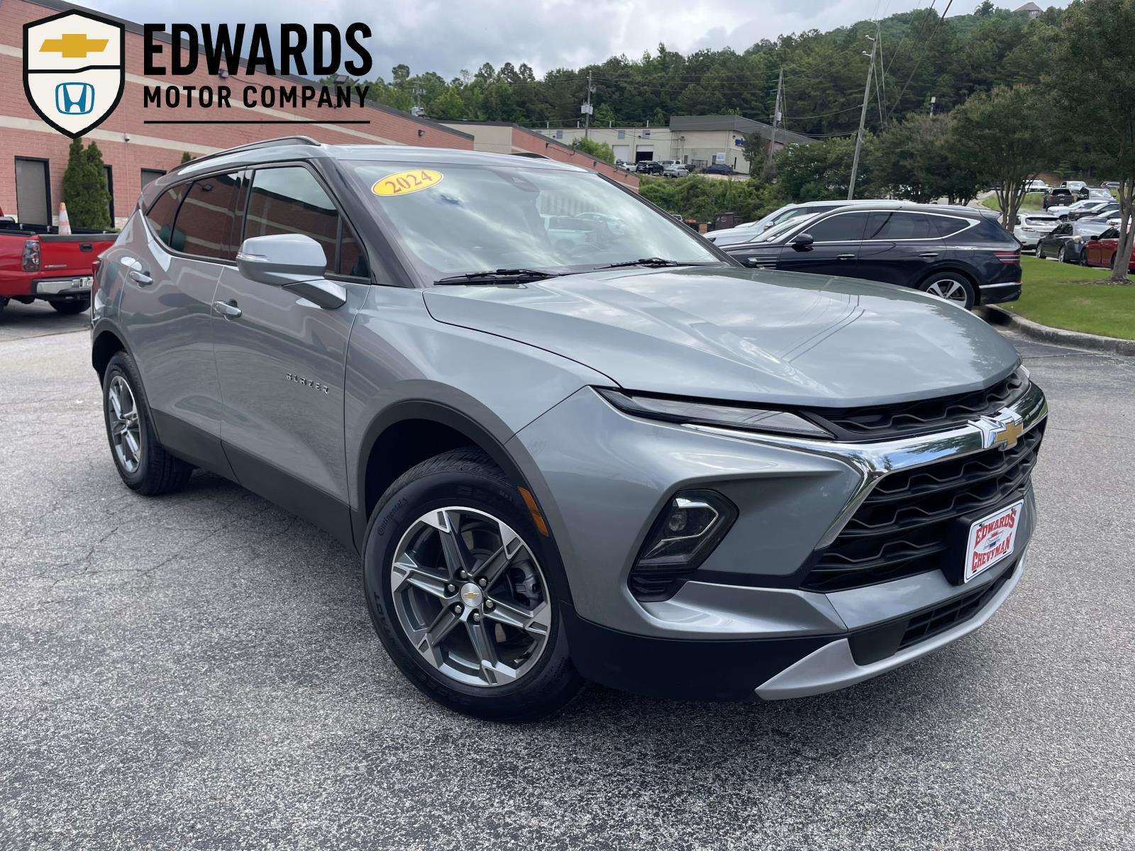 Sterling Gray Metallic 2024 Chevrolet Blazer 3LT AWD SUV / Crossover All-Wheel Drive 9-Speed Automatic