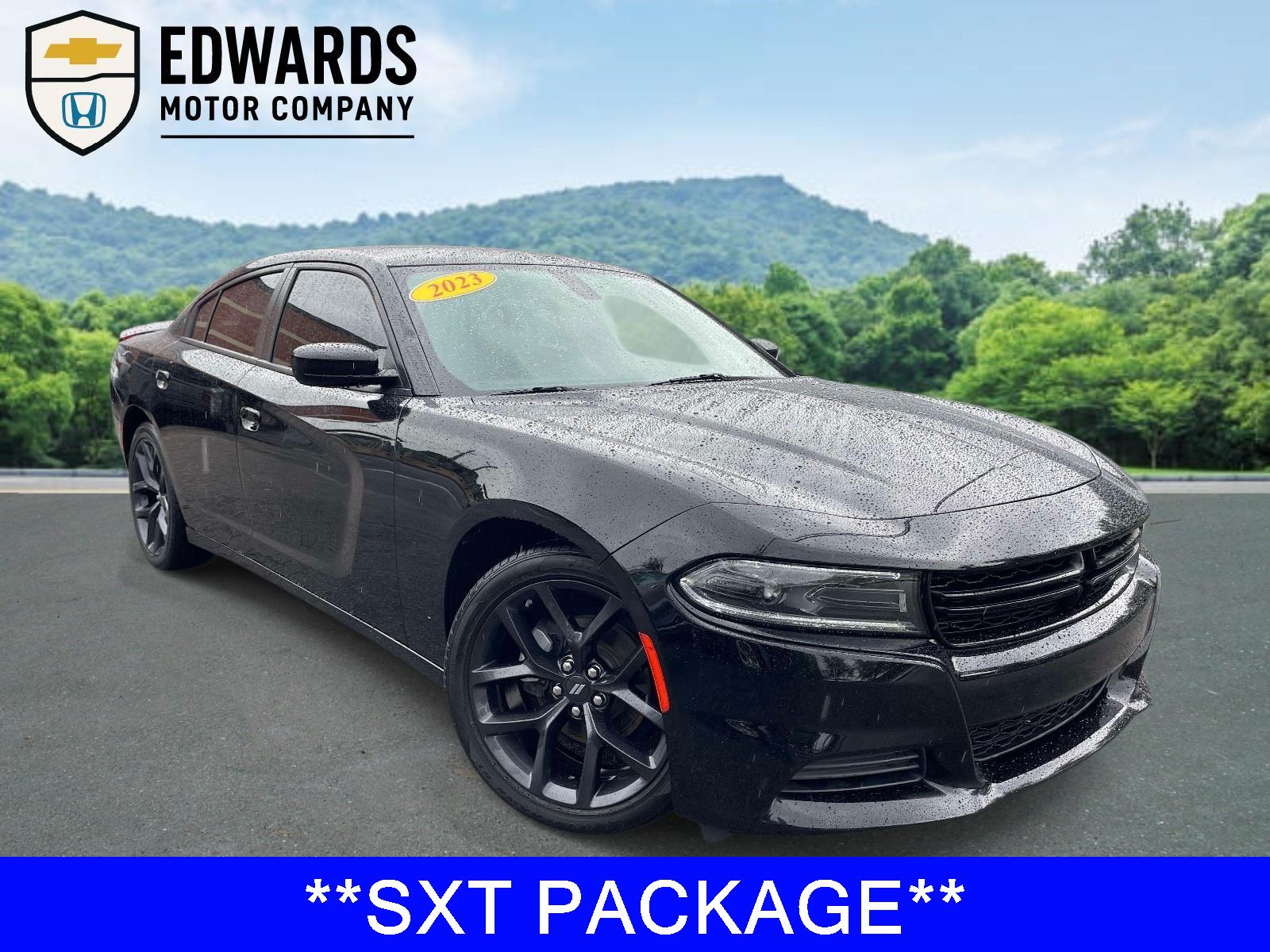 Pitch Black Clearcoat 2023 Dodge Charger Sedan Rear-Wheel Drive 8-Speed Automatic