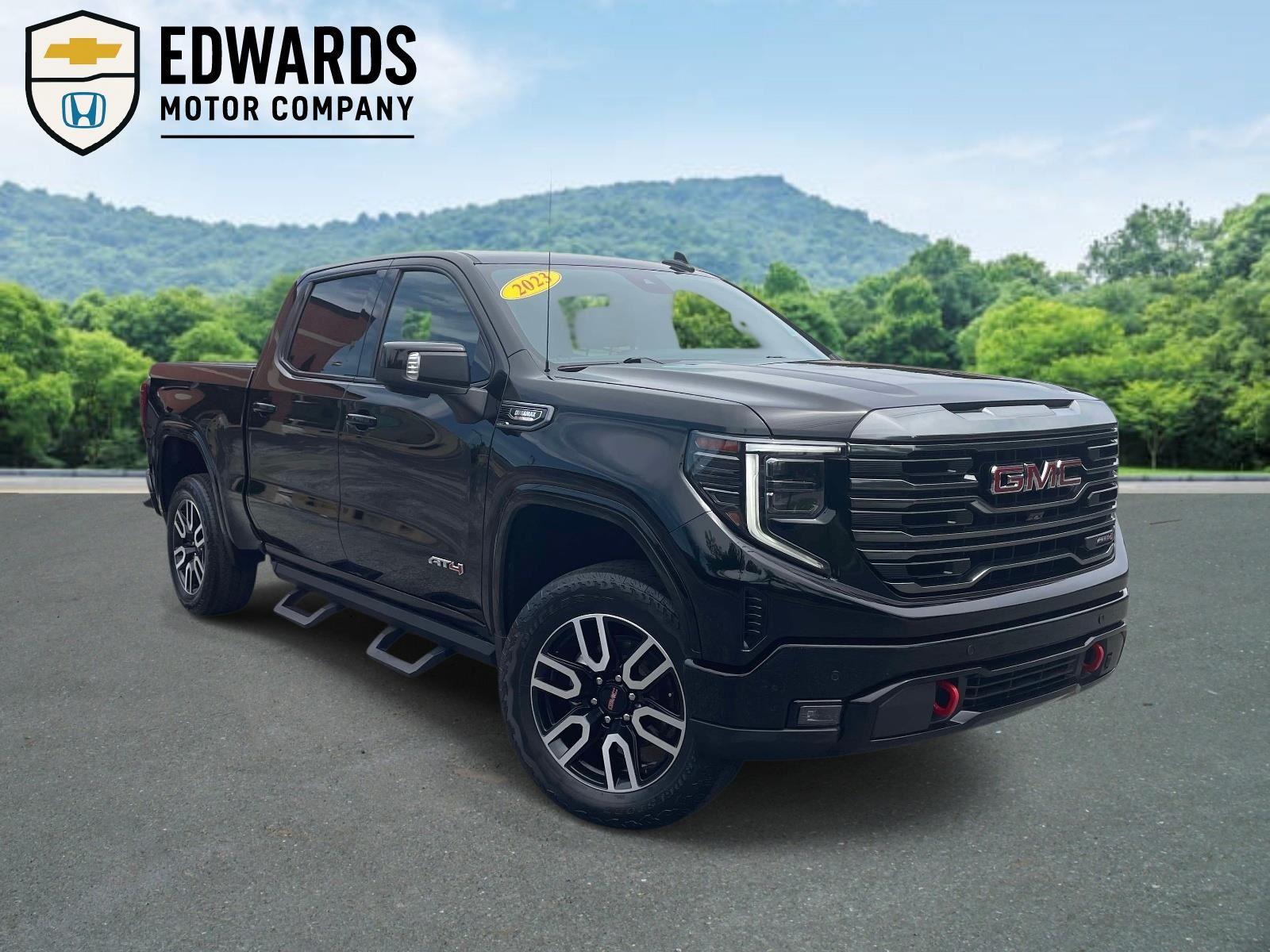 Onyx Black 2023 GMC Sierra 1500 Pickup Truck Four-Wheel Drive Automatic