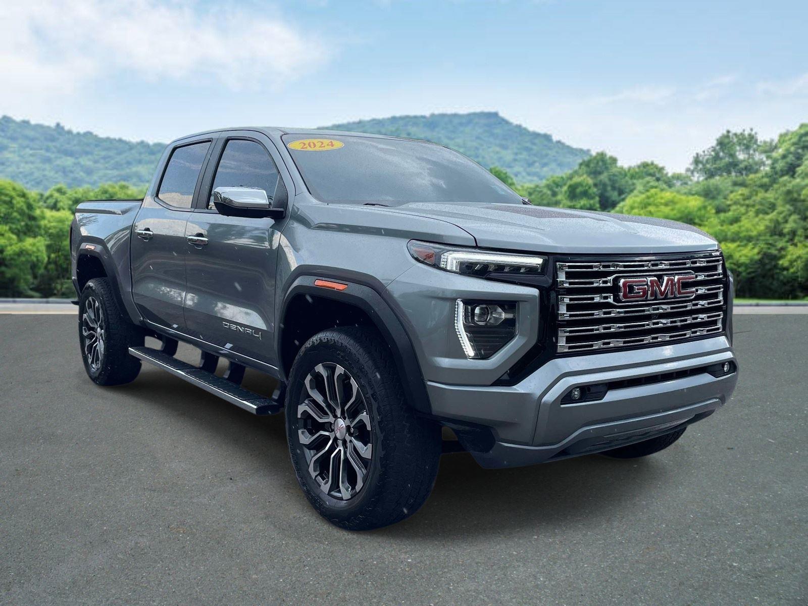 Sterling Metallic 2024 GMC Canyon Pickup Truck Four-Wheel Drive 8-Speed Automatic