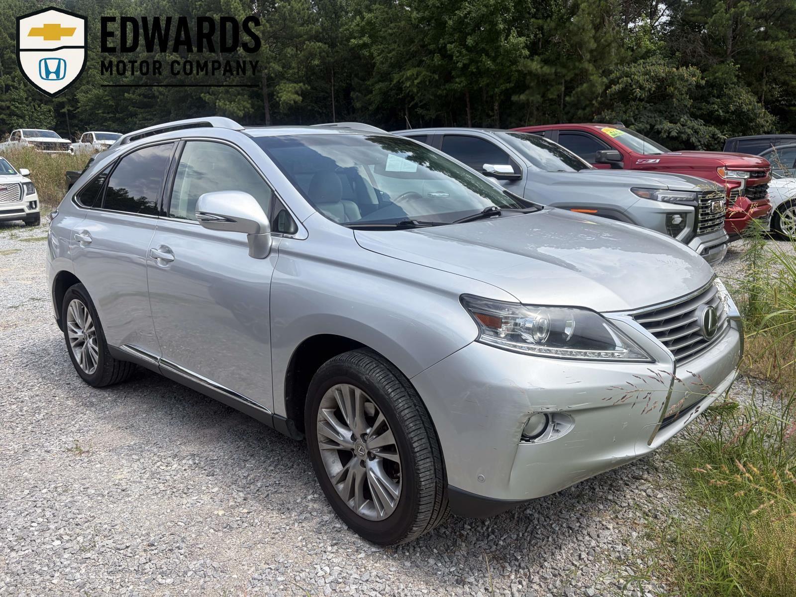 Silver Lining Metallic 2013 Lexus RX SUV / Crossover Front-Wheel Drive Automatic