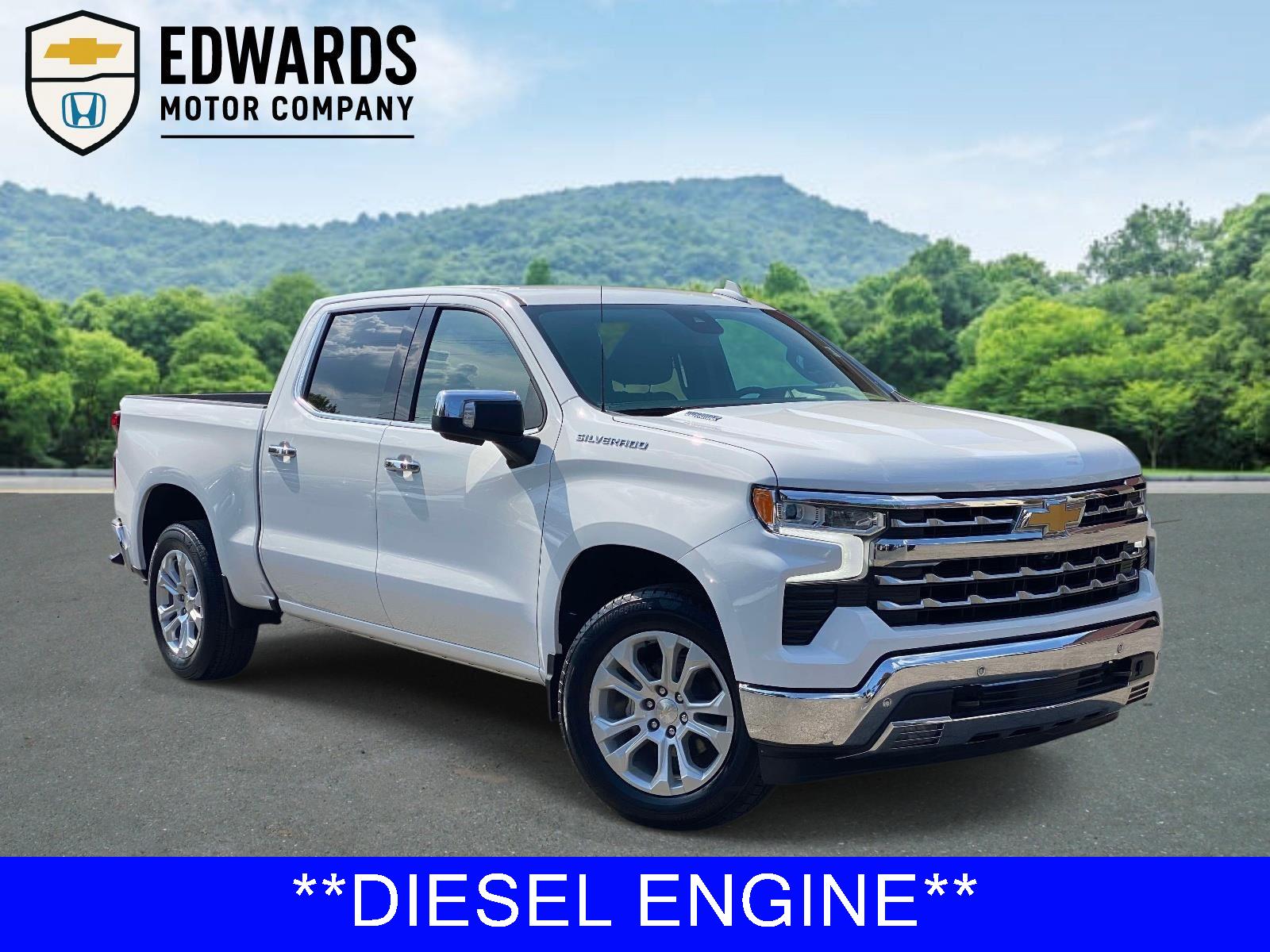 Summit White 2023 Chevrolet Silverado 1500 Pickup Truck 4X2 Automatic