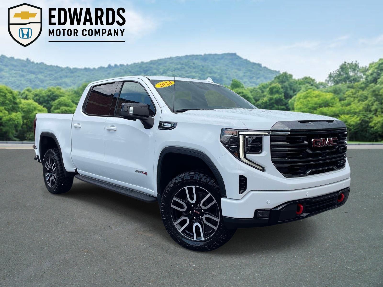 Summit White 2024 GMC Sierra 1500 Pickup Truck Four-Wheel Drive Automatic