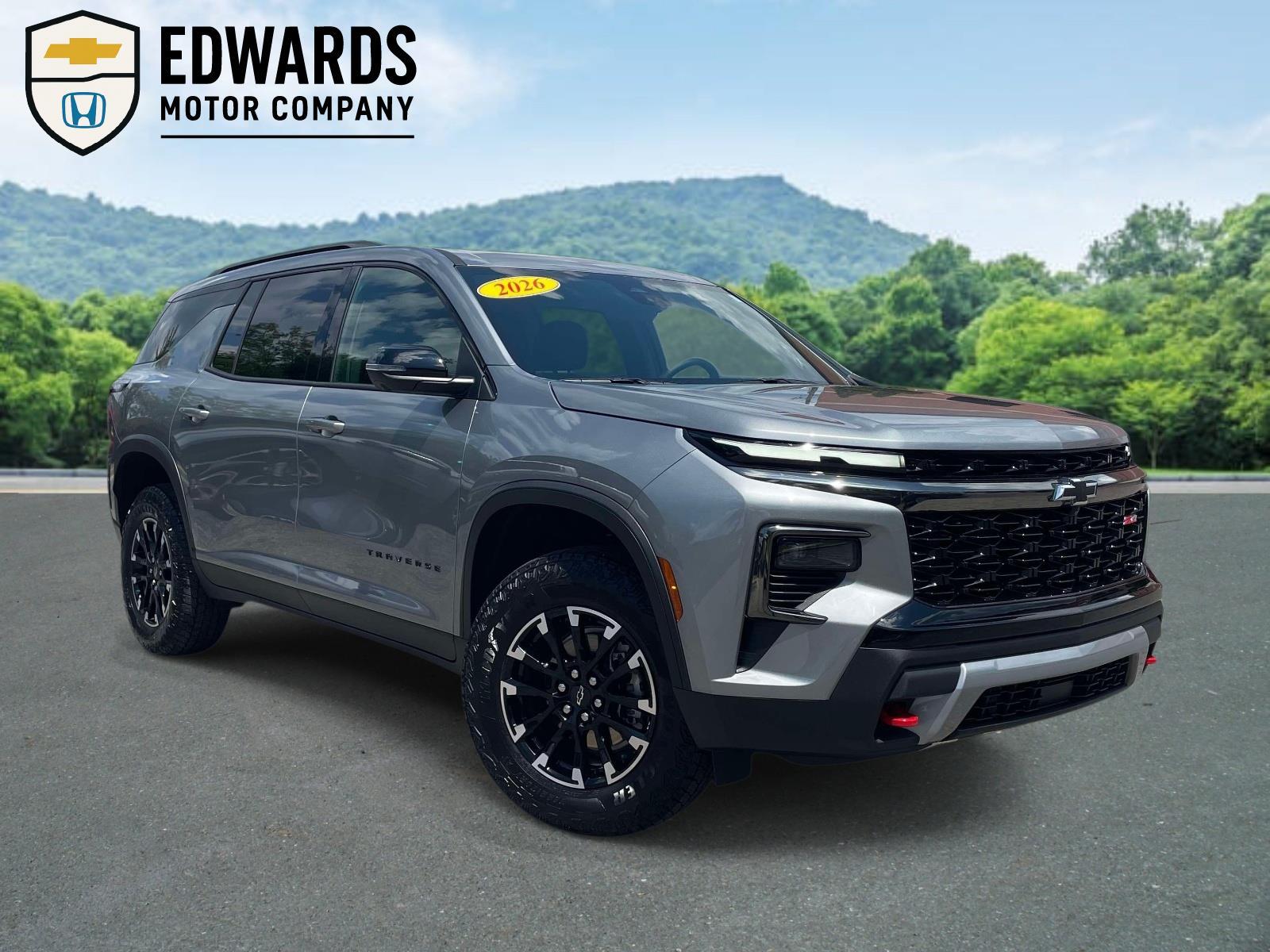 Sterling Gray Metallic 2026 Chevrolet Traverse SUV / Crossover Four-Wheel Drive 8-Speed Automatic