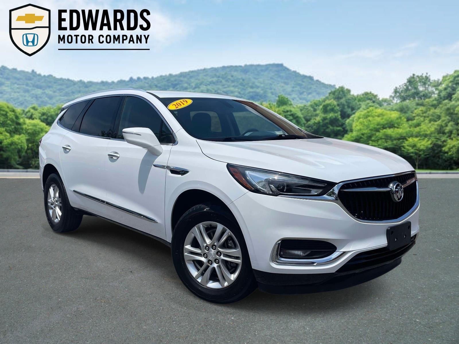 Summit White 2019 Buick Enclave SUV / Crossover Front-Wheel Drive 9-Speed Automatic