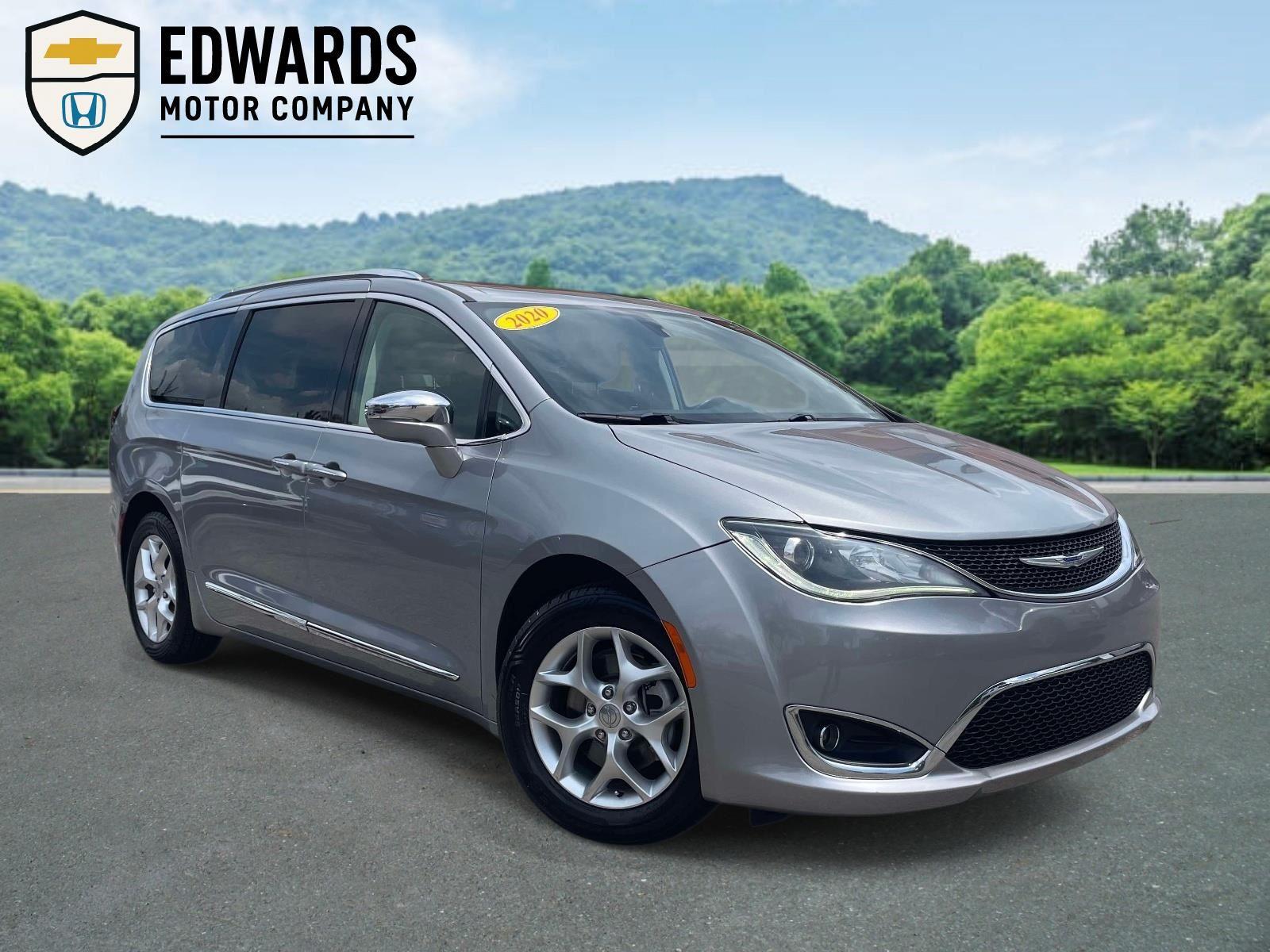 Billet Silver Metallic Clearcoat 2020 Chrysler Pacifica Minivan Front-Wheel Drive 9-Speed Automatic