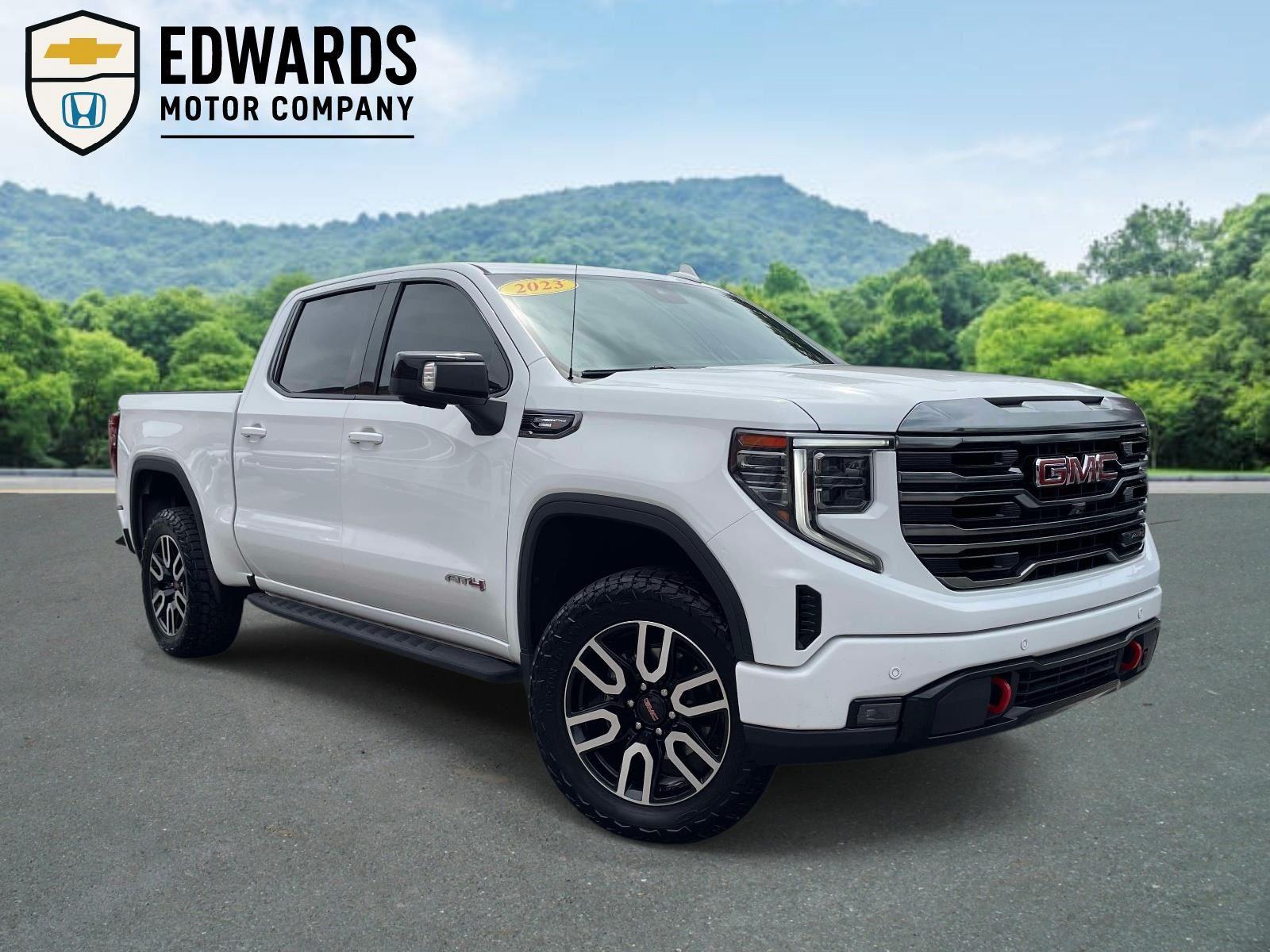 Summit White 2023 GMC Sierra 1500 Pickup Truck Four-Wheel Drive Automatic