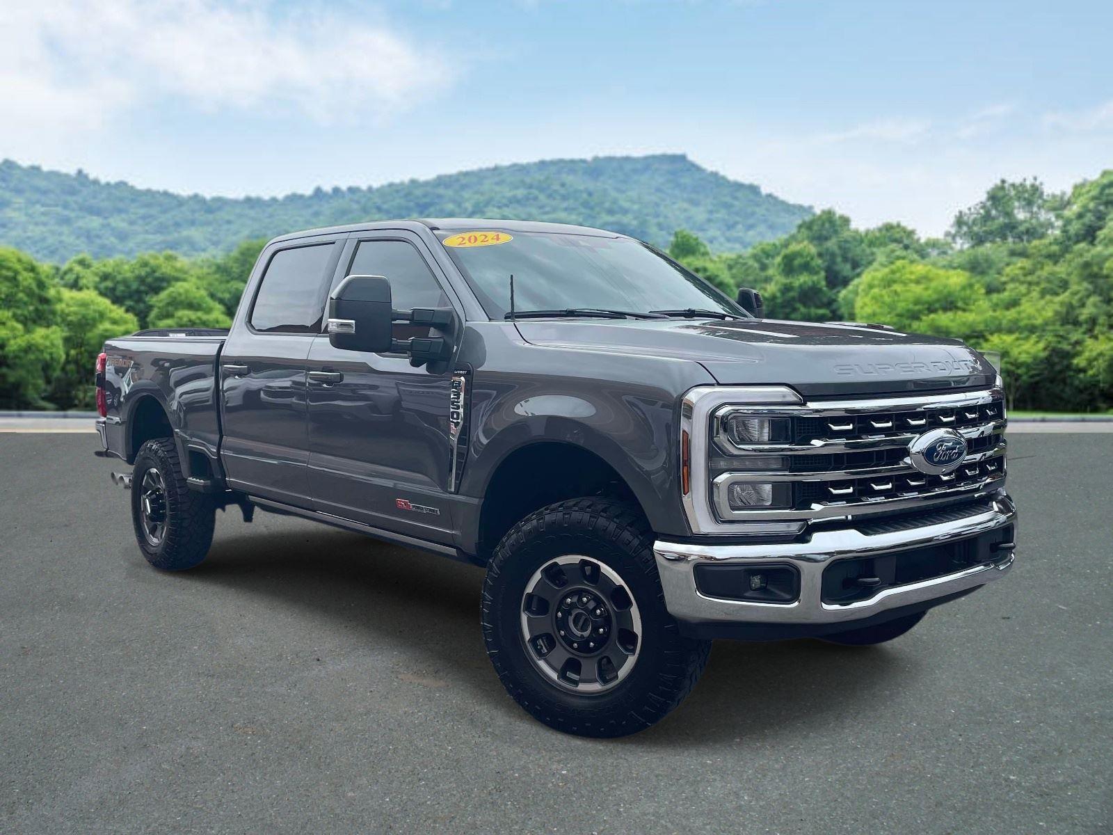 Carbonized Gray Metallic 2024 Ford F-350 Super Duty Pickup Truck Four-Wheel Drive Automatic