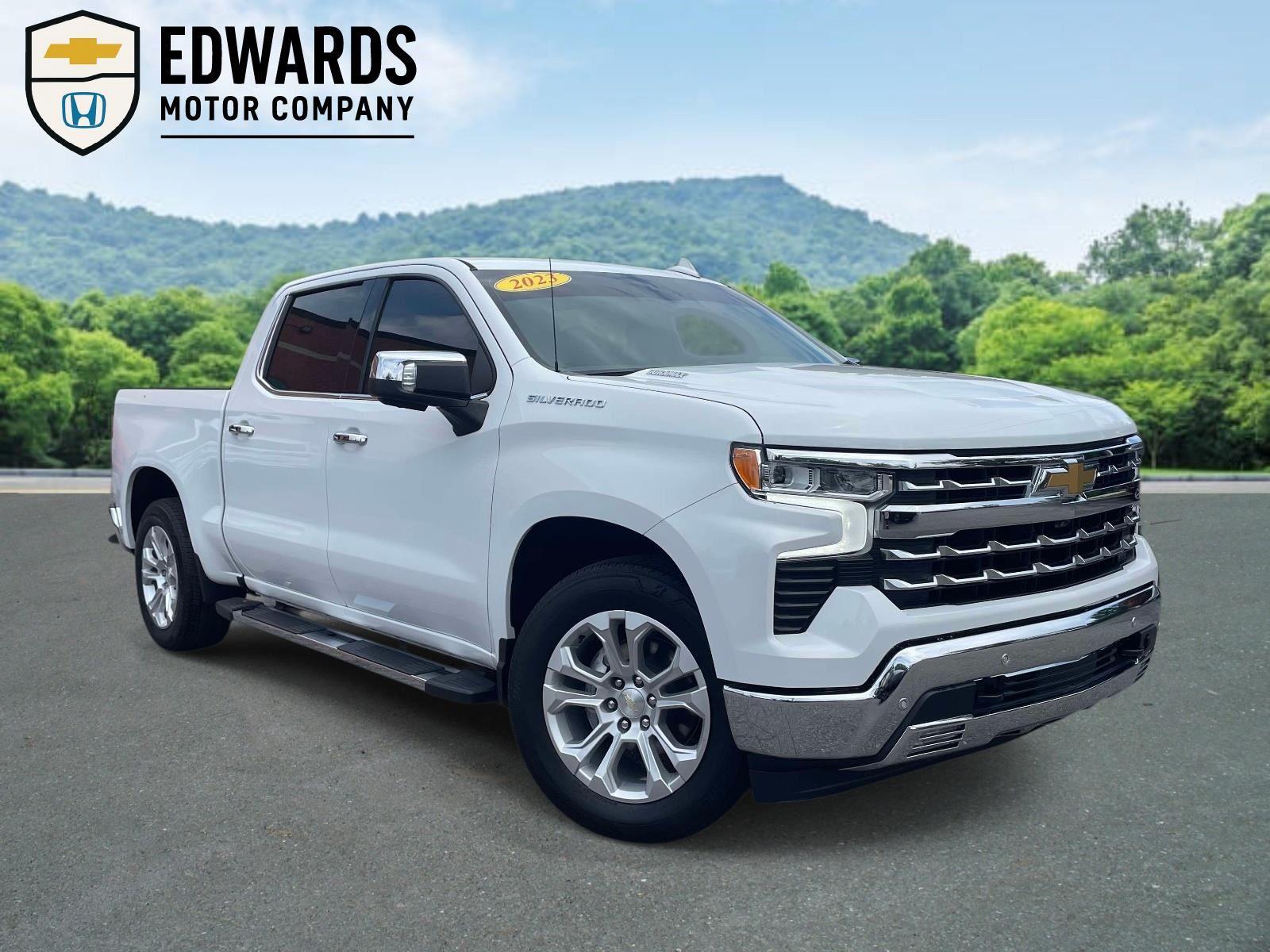 Summit White 2023 Chevrolet Silverado 1500 Pickup Truck 4X2 Automatic