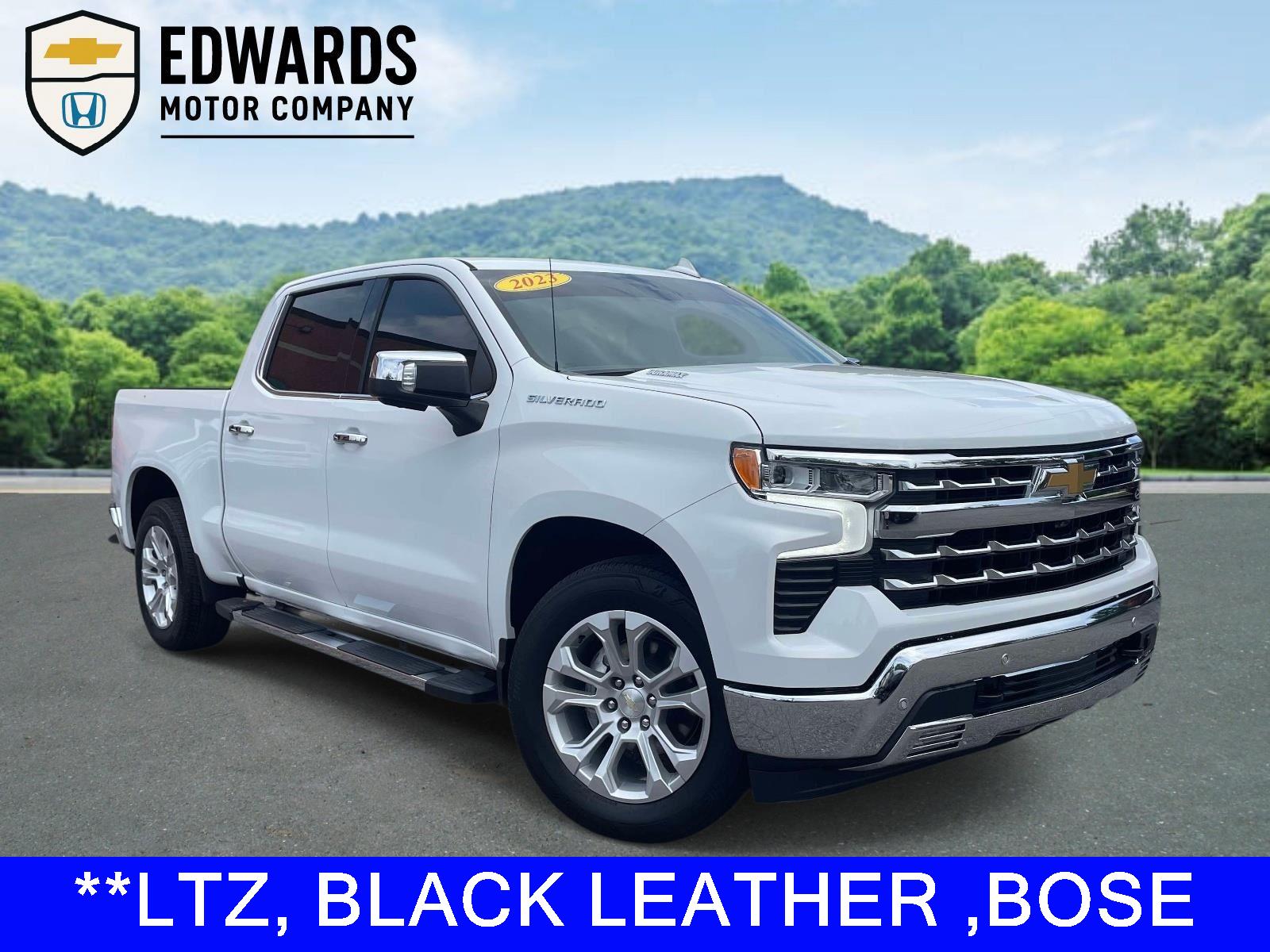Summit White 2023 Chevrolet Silverado 1500 Pickup Truck 4X2 Automatic