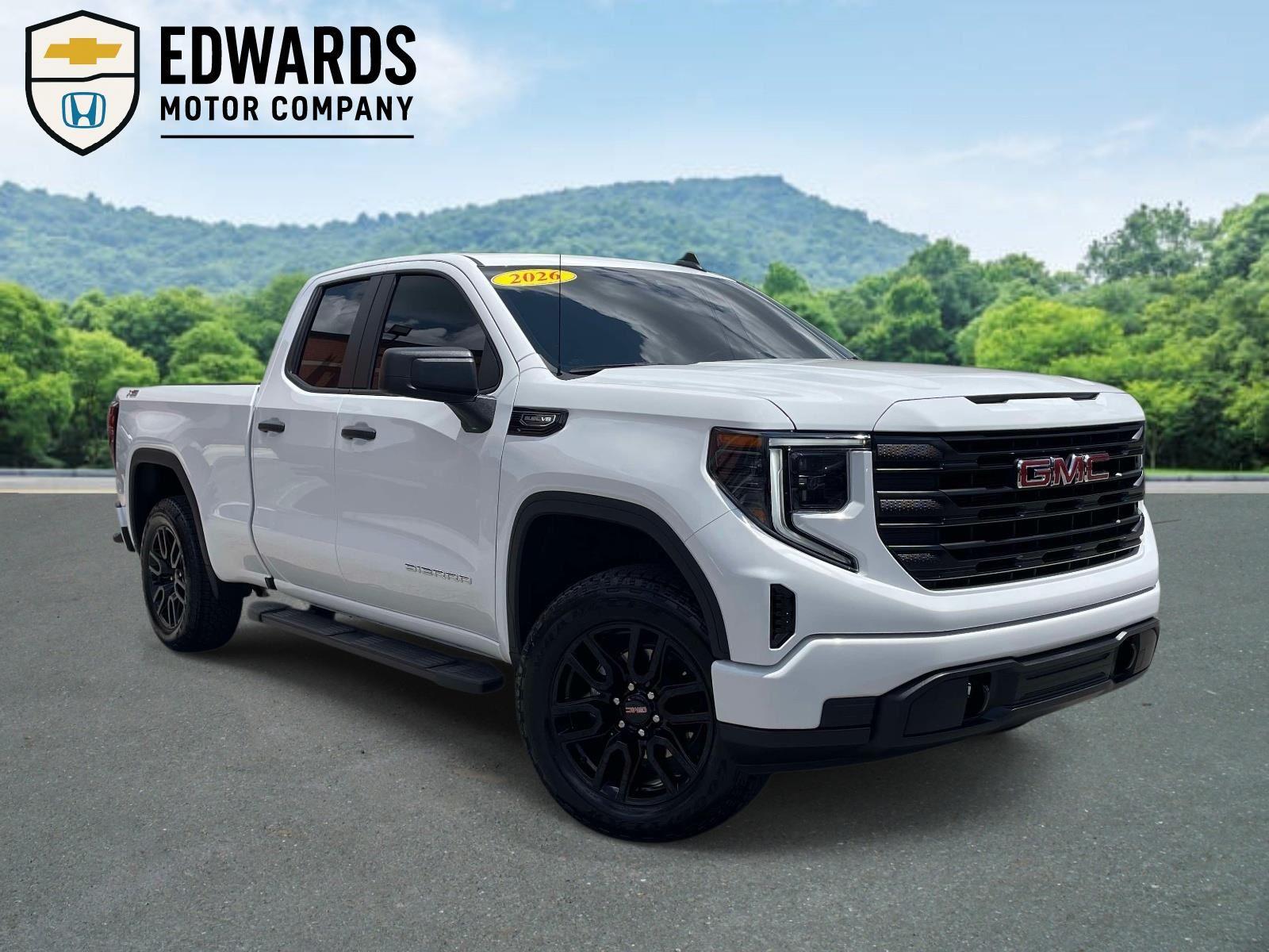 Summit White 2026 GMC Sierra 1500 Pickup Truck Four-Wheel Drive Automatic