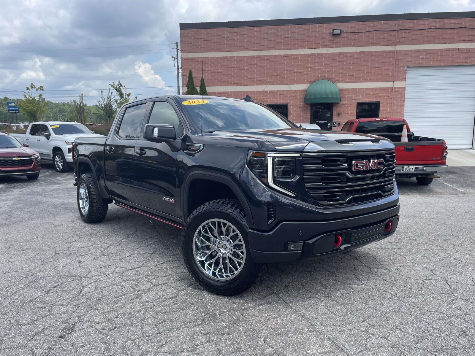 Titanium Rush Metallic 2024 GMC Sierra 1500 Pickup Truck Four-Wheel Drive Automatic