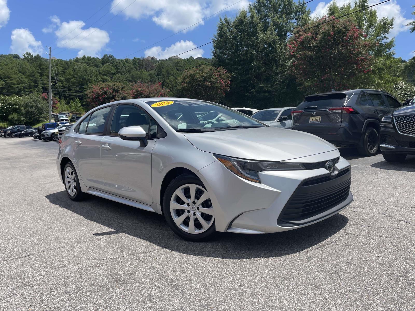 Classic Silver Metallic 2023 Toyota Corolla Sedan Front-Wheel Drive Continuously Variable Transmission