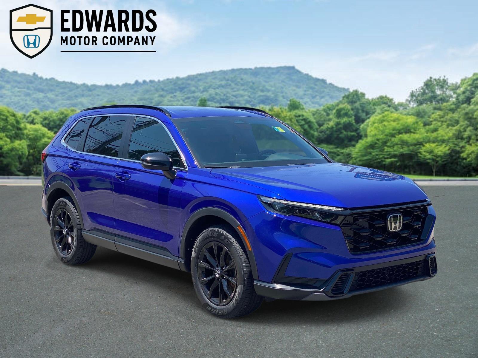 Still Night Pearl 2024 Honda CR-V Hybrid SUV / Crossover All-Wheel Drive Continuously Variable Transmission