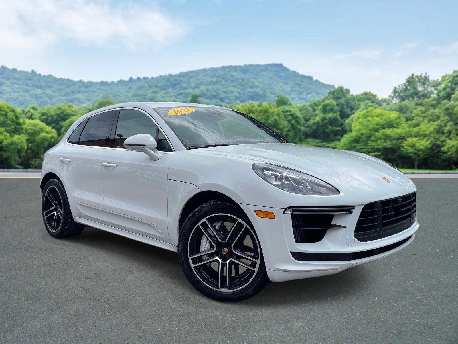 Carrara White Metallic 2021 Porsche Macan SUV / Crossover All-Wheel Drive Automatic