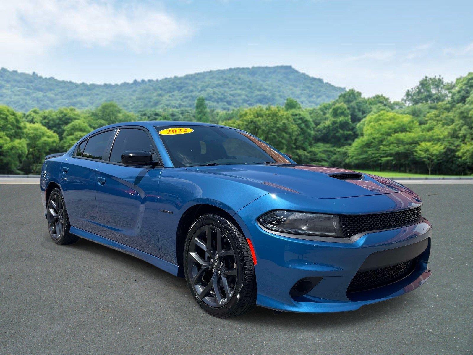 Blue (Frostbite) 2022 Dodge Charger Sedan Rear-Wheel Drive 8-Speed Automatic