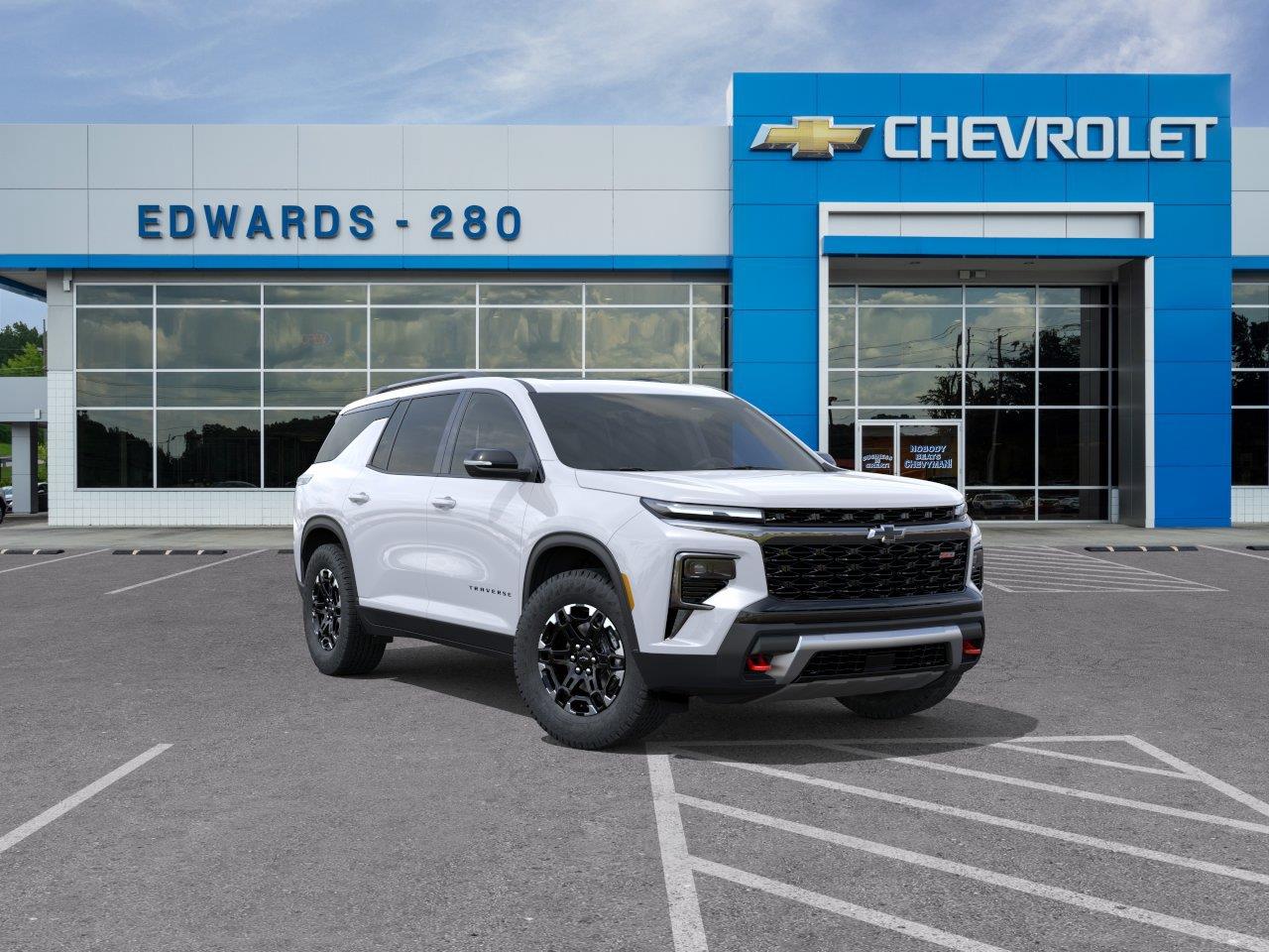 G4J POLAR WHITE TRICOAT 2027 Chevrolet Traverse SUV / Crossover Four-Wheel Drive 8-Speed Automatic